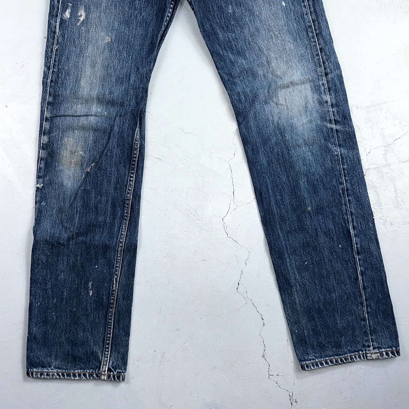 Levi's VINTAGE Levi's 501 XX Straight Leg Jeans 90s Blue Light Wash 33x36 Mens Size US 33 - 3 Thumbnail