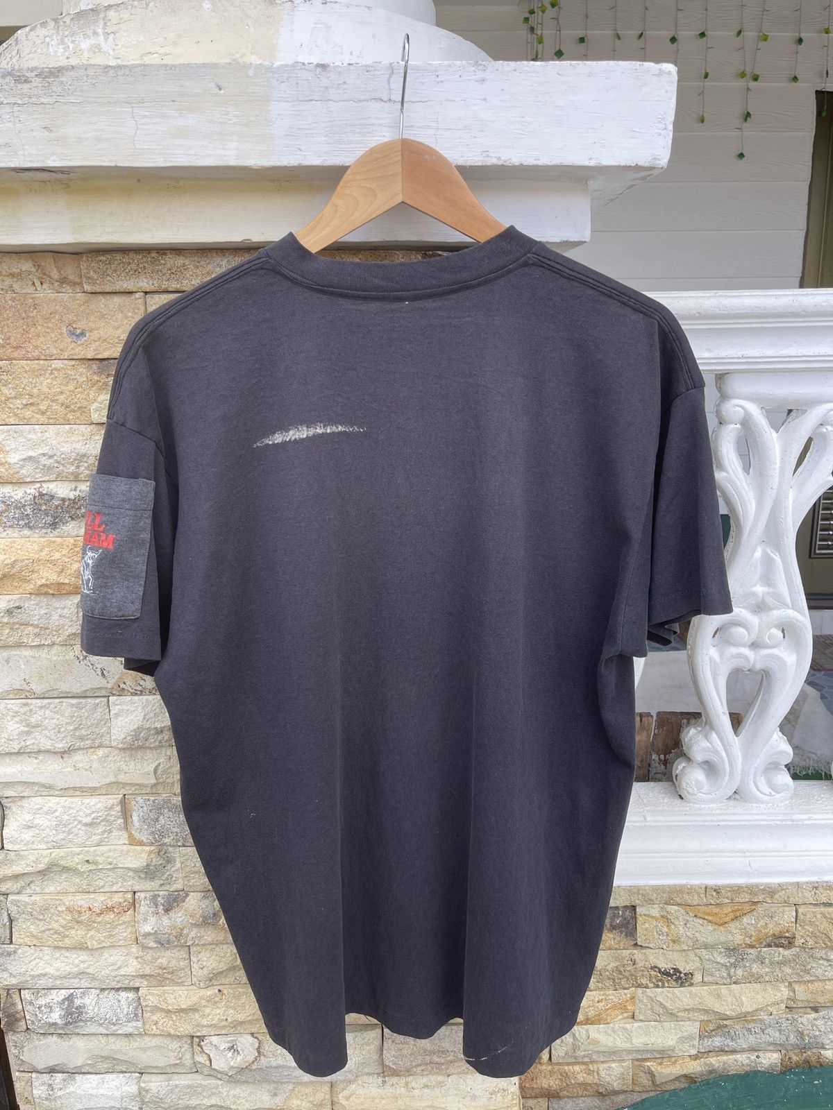 Vintage Last Drop🔥Vtg90s Sun Faded Bull Durham Single Stitch T-Shirt Size US XL / EU 56 / 4 - 3 Thumbnail