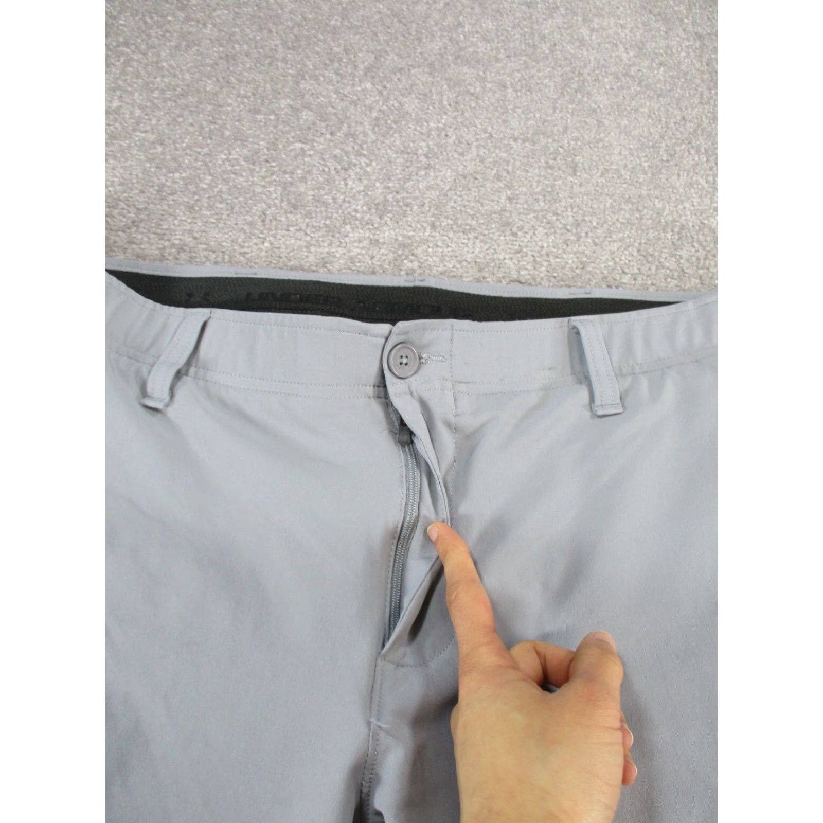 Under Armour Under Armour Shorts Mens 40 Gray Performance Golf Chino Sports Outdoor Mens Size US 40 / EU 56 - 5 Thumbnail
