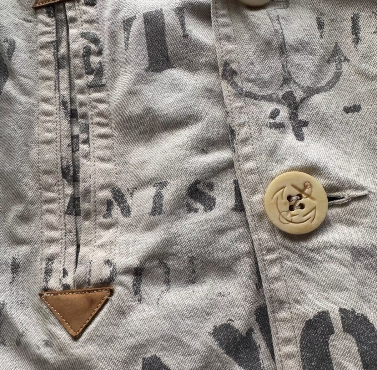 RRL Ralph Lauren RRL Ralph Lauren Double RL Denim Canvas 740 Navy Peacoat K22 Size US S / EU 44-46 / 1 - 7 Thumbnail
