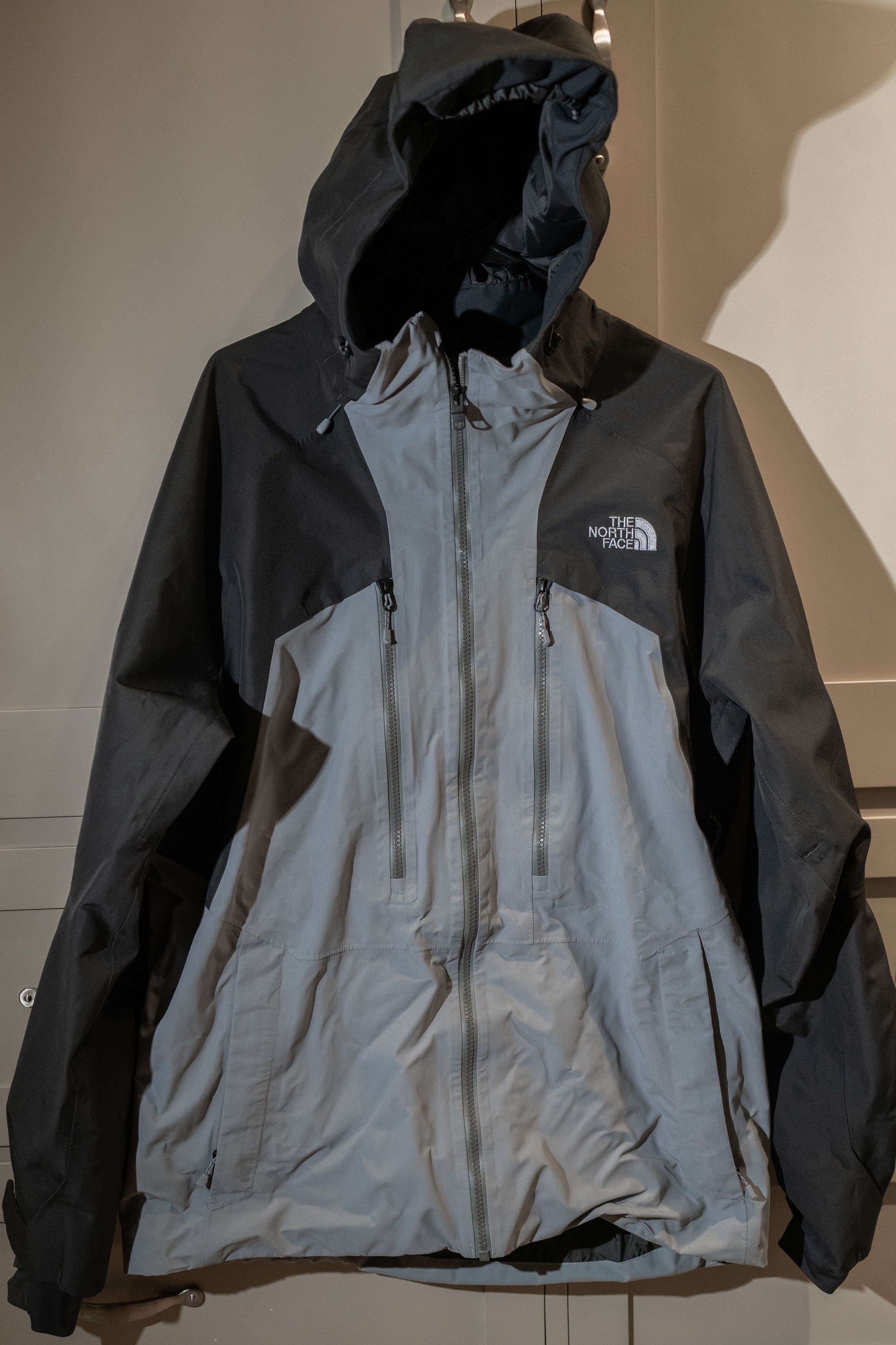 The North store Face Light Gray Gore-Tex Jacket