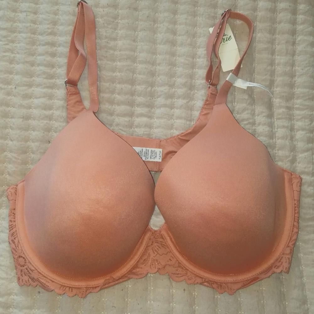 Designer NWT Aerie Padded Full Coverage Bra Size 36D Size ONE SIZE - 1 Thumbnail