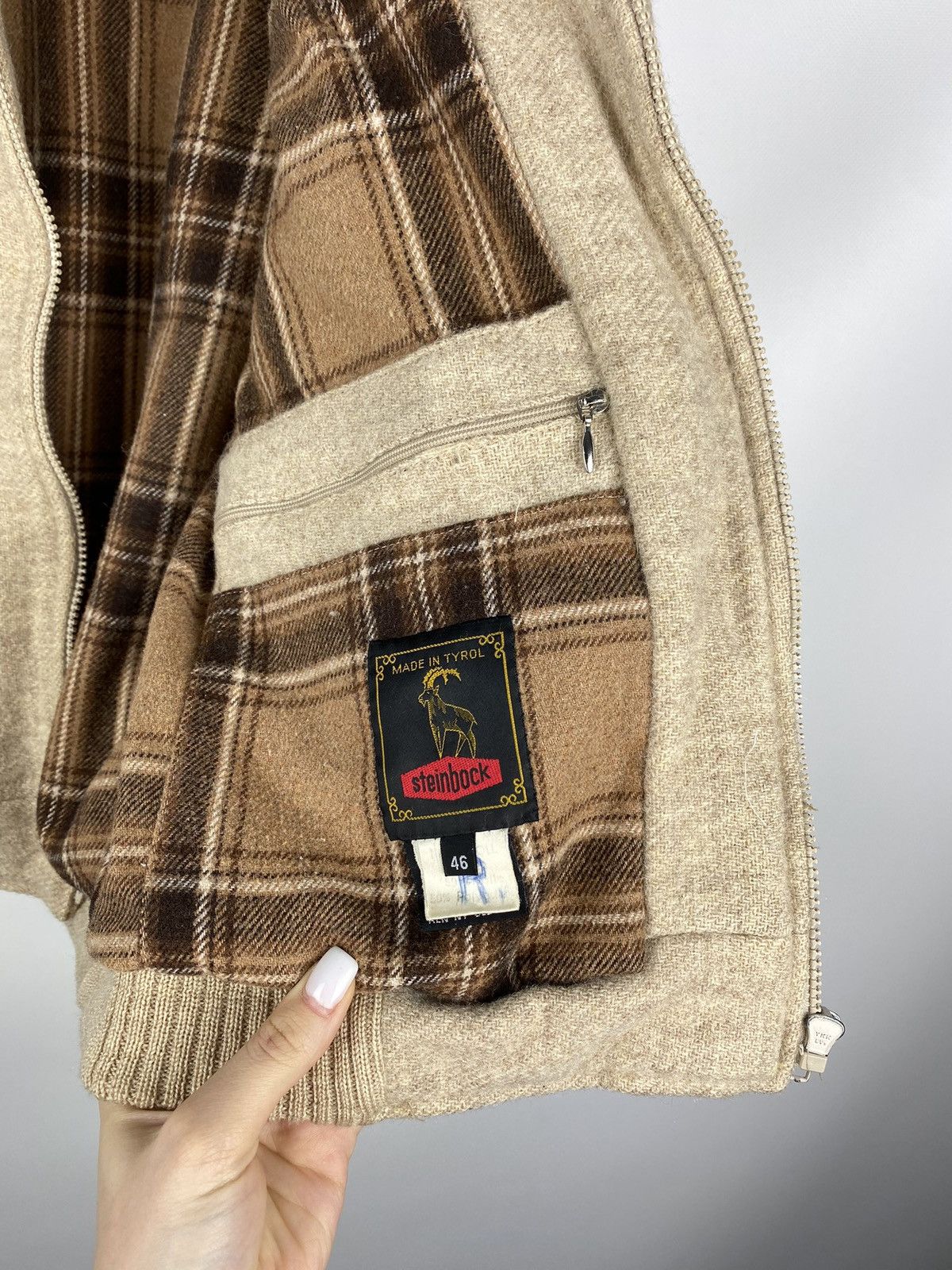 Other Steinbock Austria vintage men’s wool bomber jacket size 46 Size US S / EU 44-46 / 1 - 19 Thumbnail