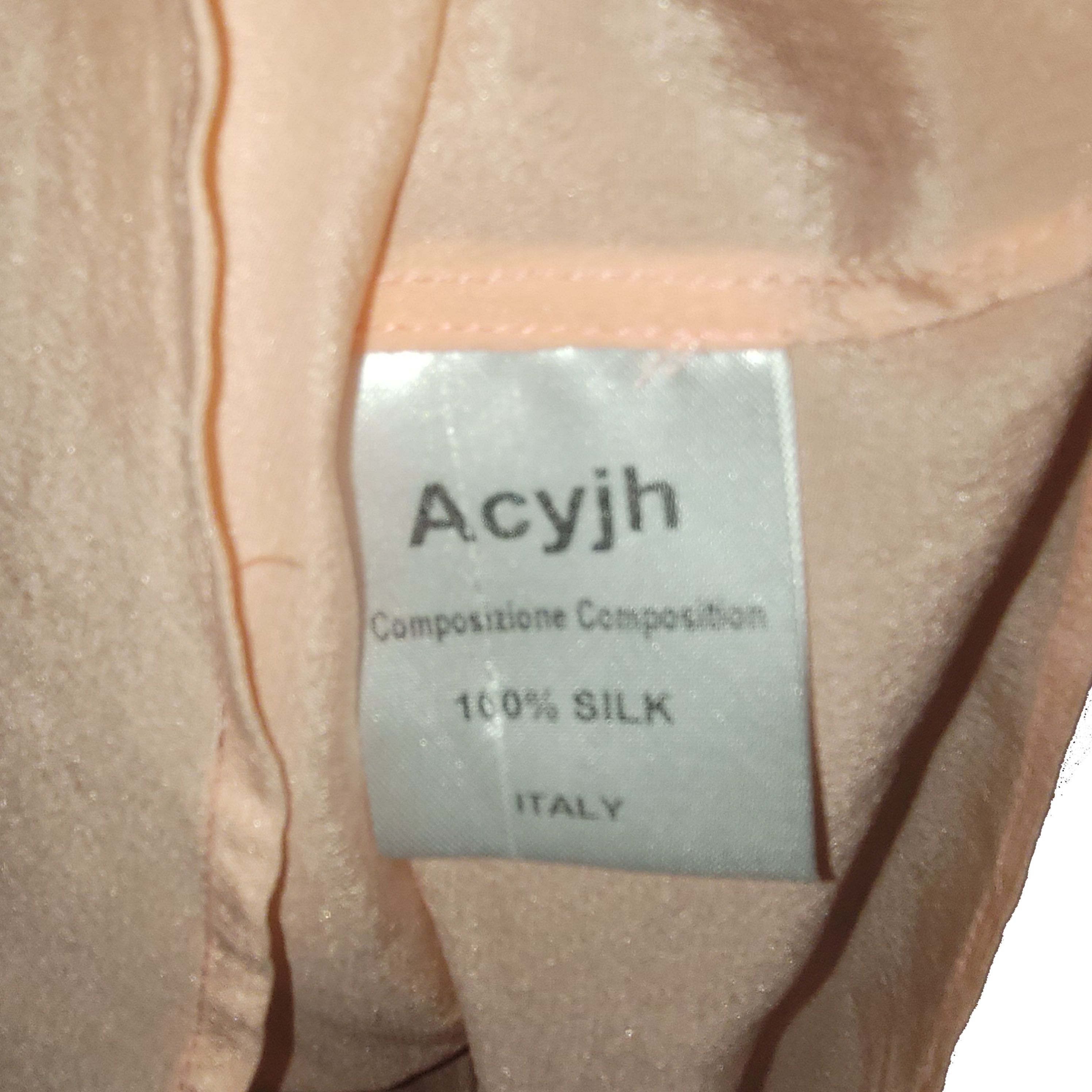 Other Women's 100% Silk Size S Short Sleeve Top T-Shirt SBC506 Size XXS / US 00 / IT 34 - 4 Thumbnail