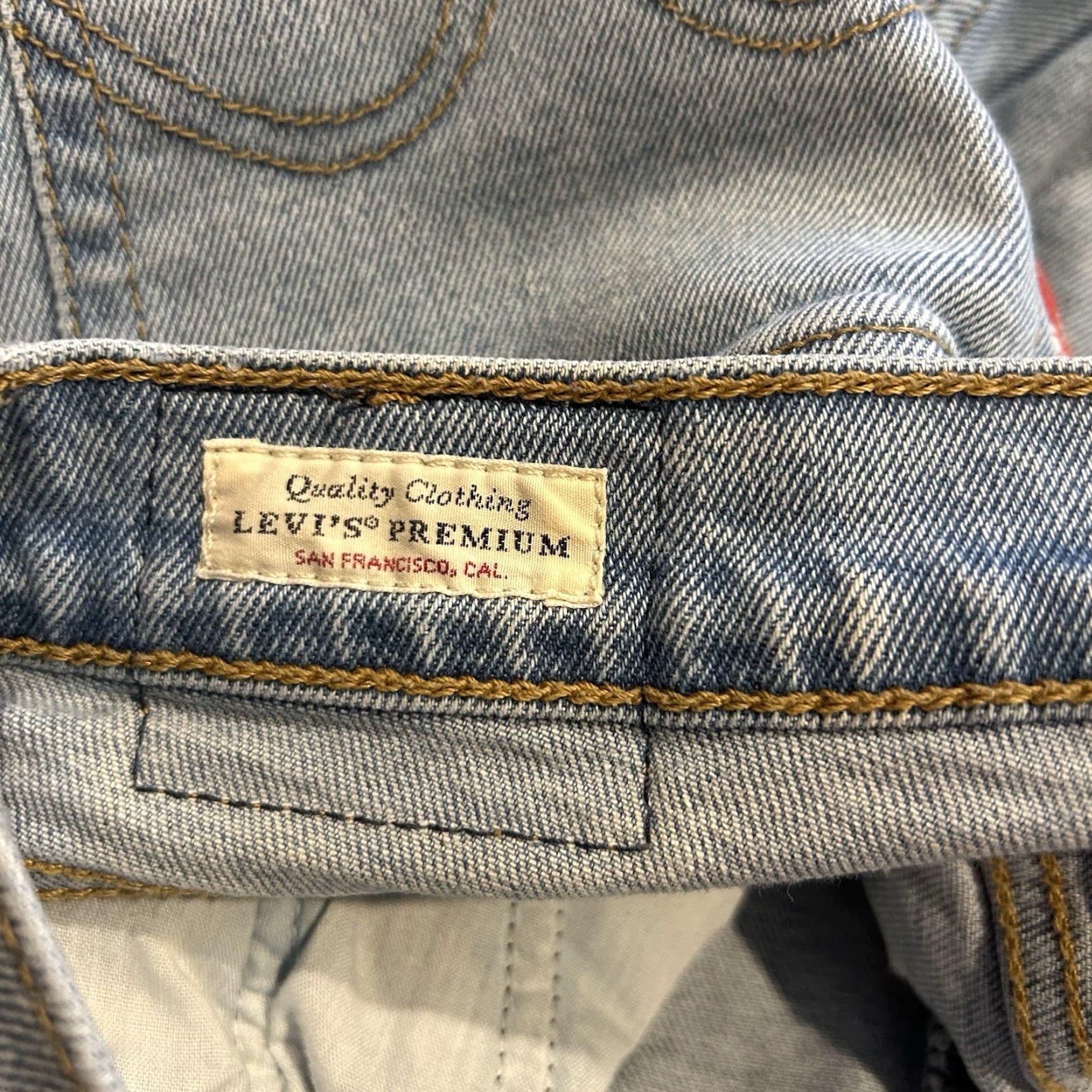 Levi's Levi's Jeans 30 Wedgie Straight Button Fly Denim Blue 90s Womens Regular Inseam 28 Size 30" / US 8 / IT 44 - 6 Thumbnail