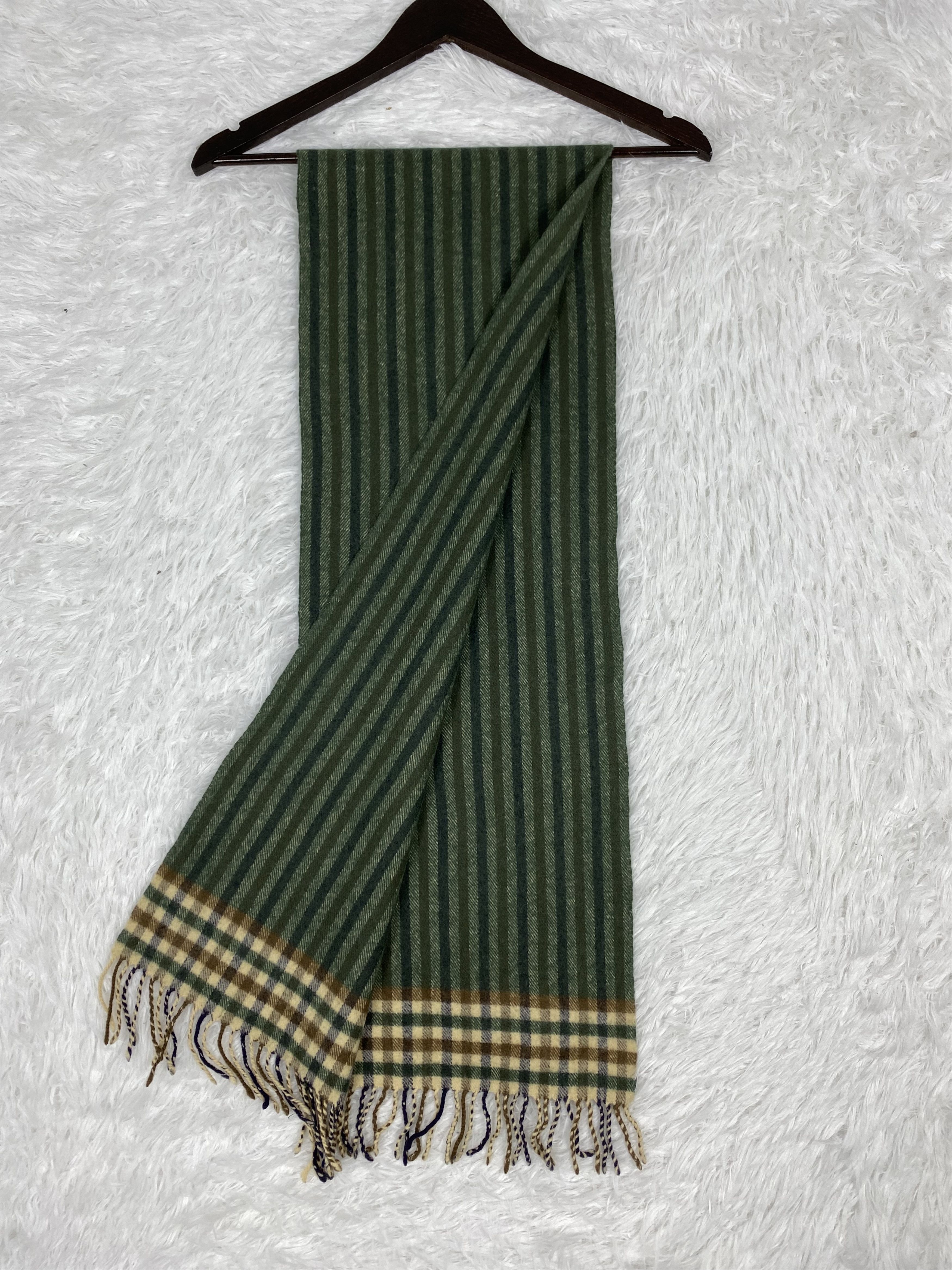 Aquascutum Vintage Aquascutum Scarf / Muffler Neckwear PM0077 Size ONE SIZE - 5 Thumbnail