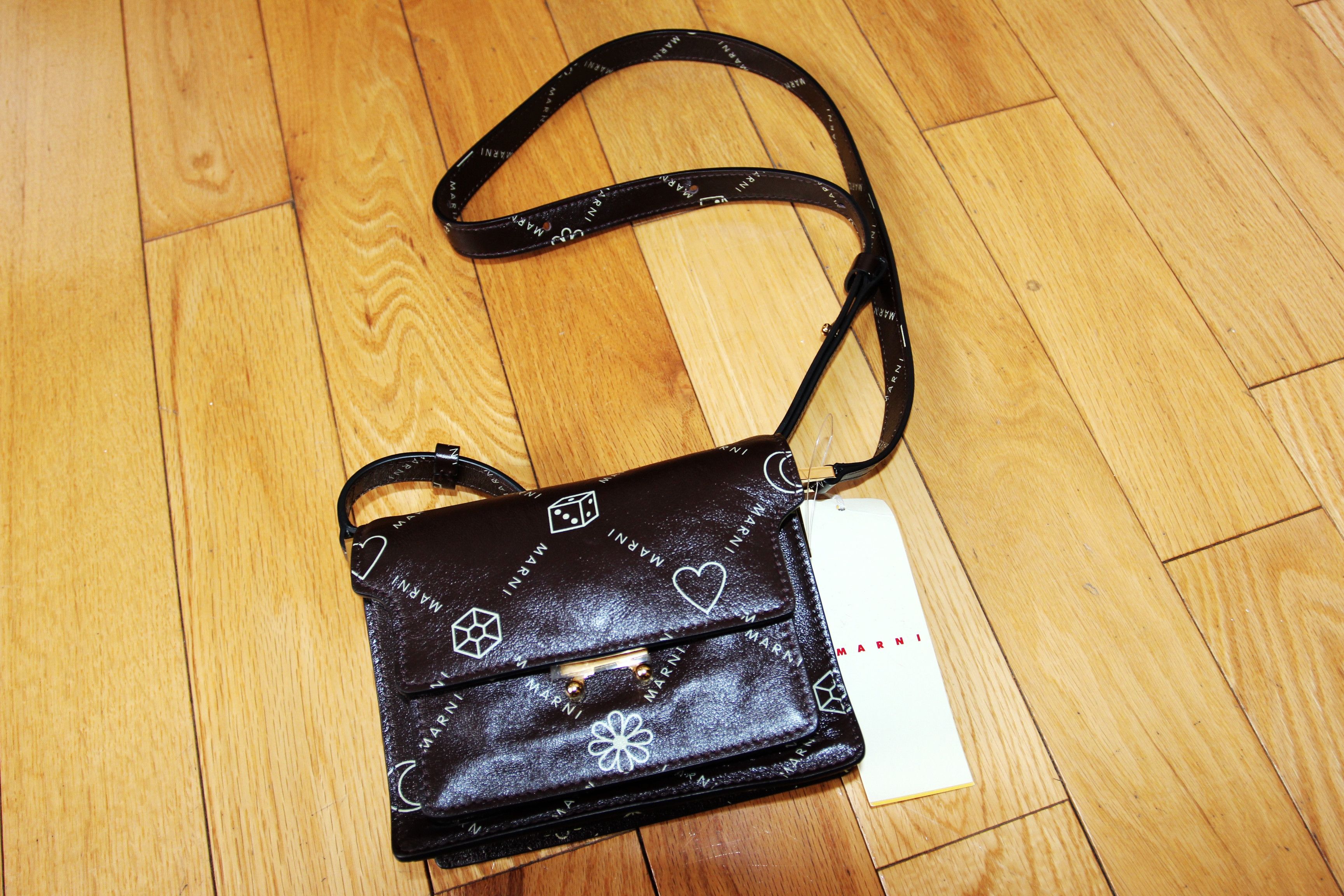 Marni BNWT AW22 MARNI LOGO PRINTED TRUNK BAG Size ONE SIZE - 2 Thumbnail