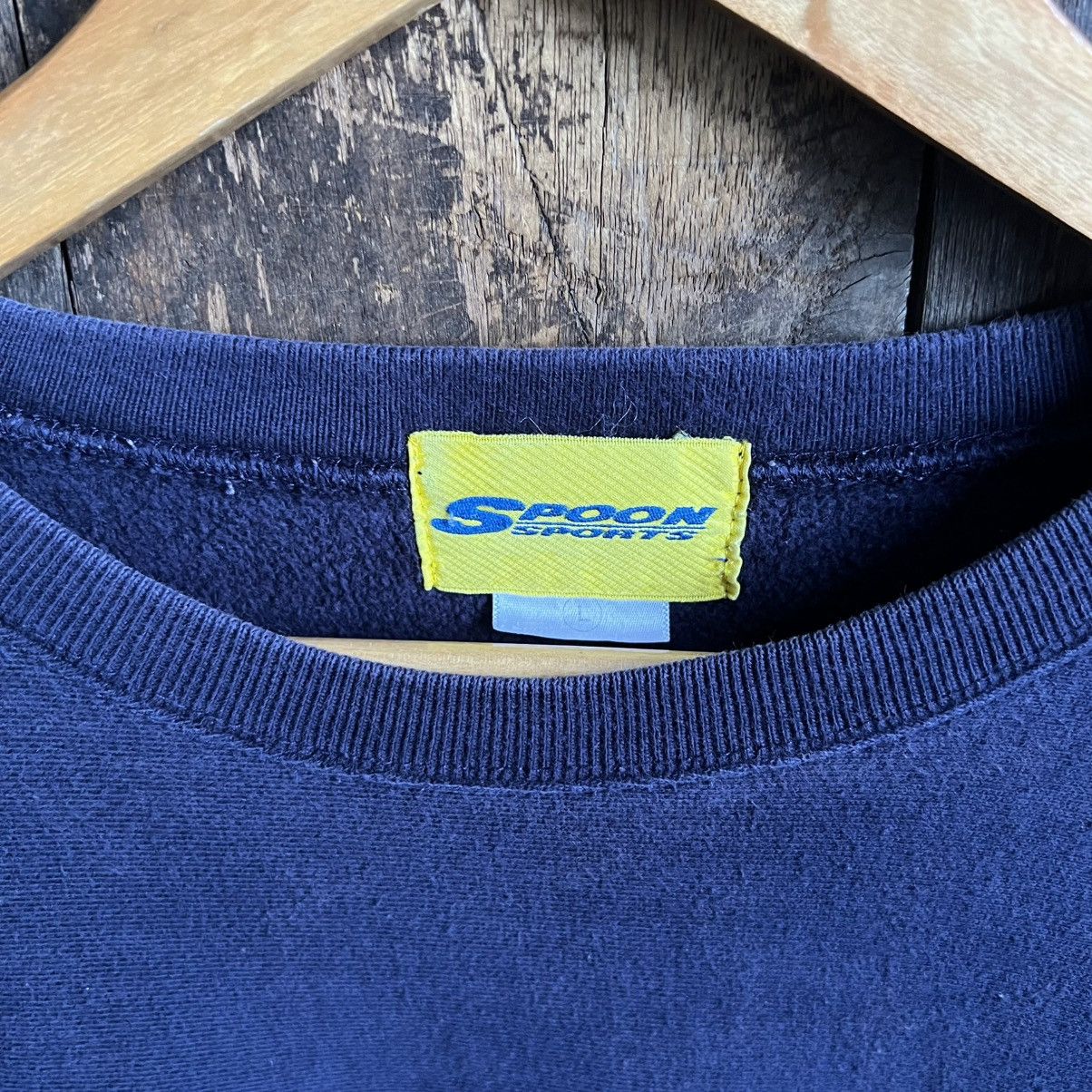 Honda × Vintage Vintage 90’s Spoon Sports Racing Team Crewneck Size US L / EU 52-54 / 3 - 5 Thumbnail