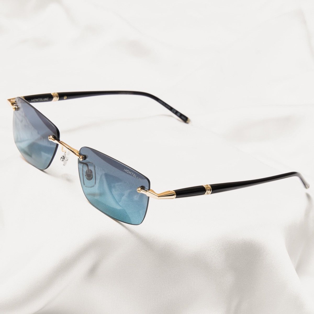 Montblanc MONTBLANC MB0344S 008 SUNGLASSES Size ONE SIZE - 2 Thumbnail