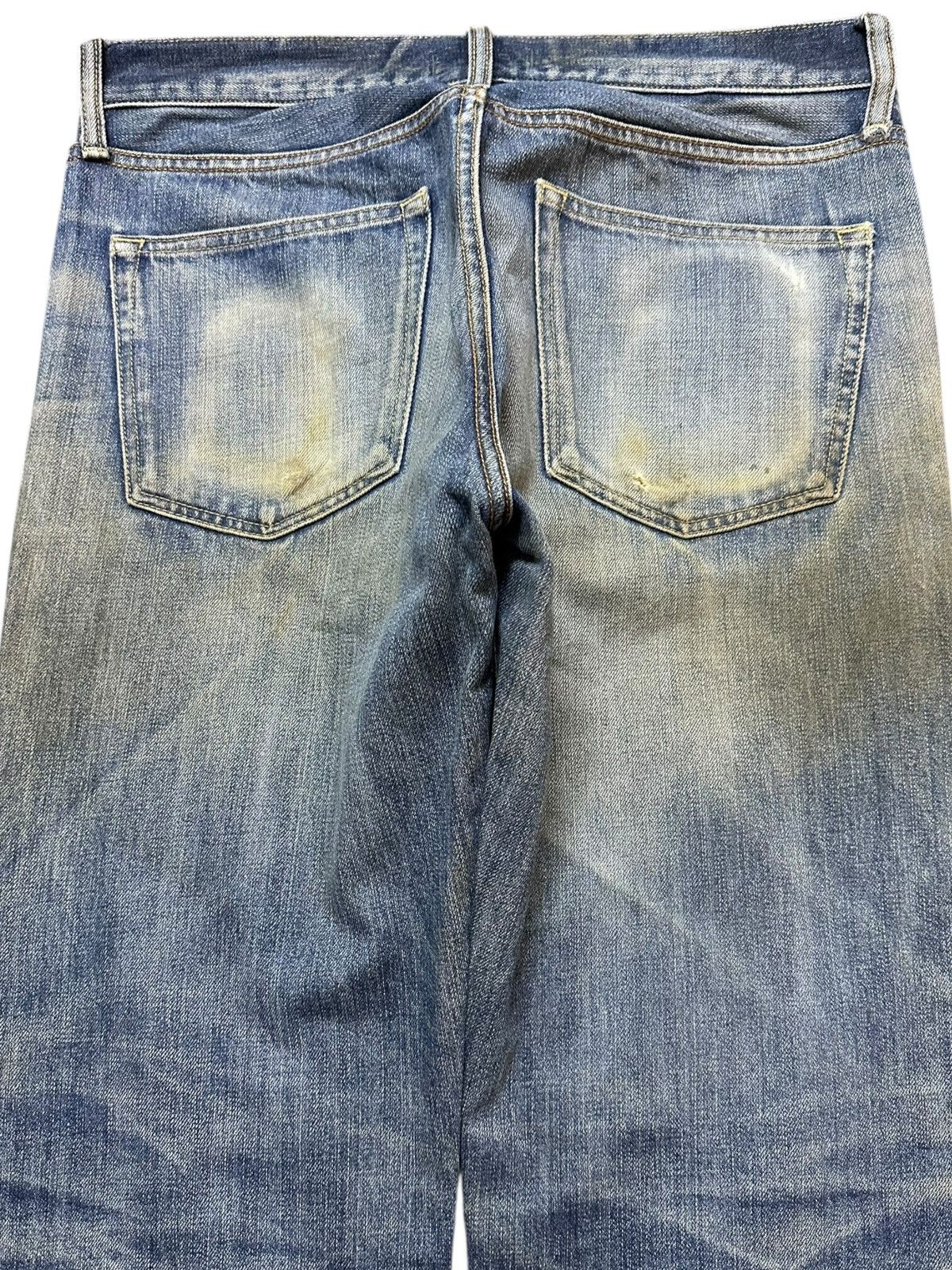 Marni × Uniqlo Vintage Uniqlo Mudwash Ripped Distressed Denim Size US 32 / EU 48 - 6 Thumbnail