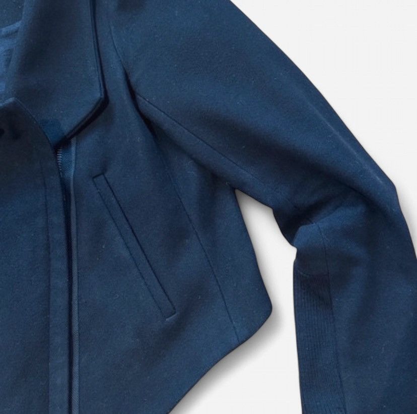 Helmut Lang Early 2000s Helmut Lang cropped zip up pea coat Size S / US 4 / IT 40 - 5 Thumbnail