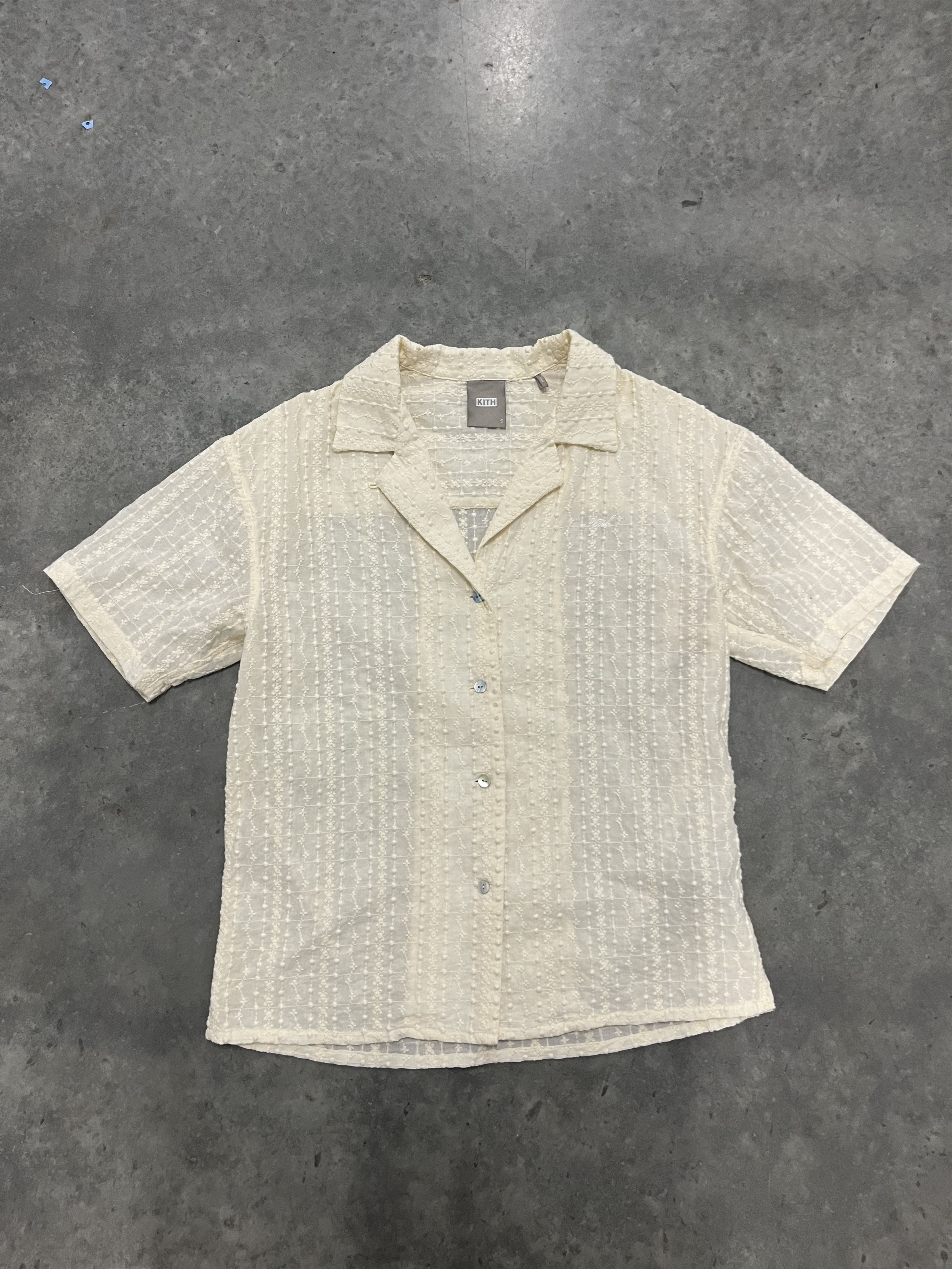 Kith Kith Embroidered Camp Collar shirt sz S Size US S / EU 44-46 / 1 - 1 Thumbnail