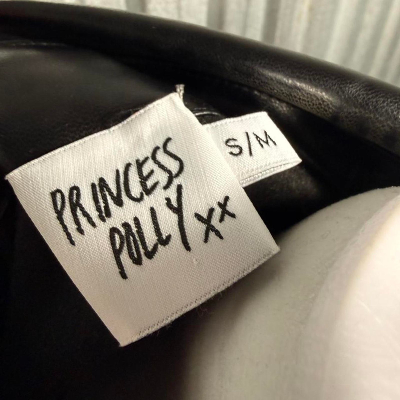 PRINCESS POLLY Princess polly black leather jacket Size M / US 6-8 / IT 42-44 - 7 Thumbnail