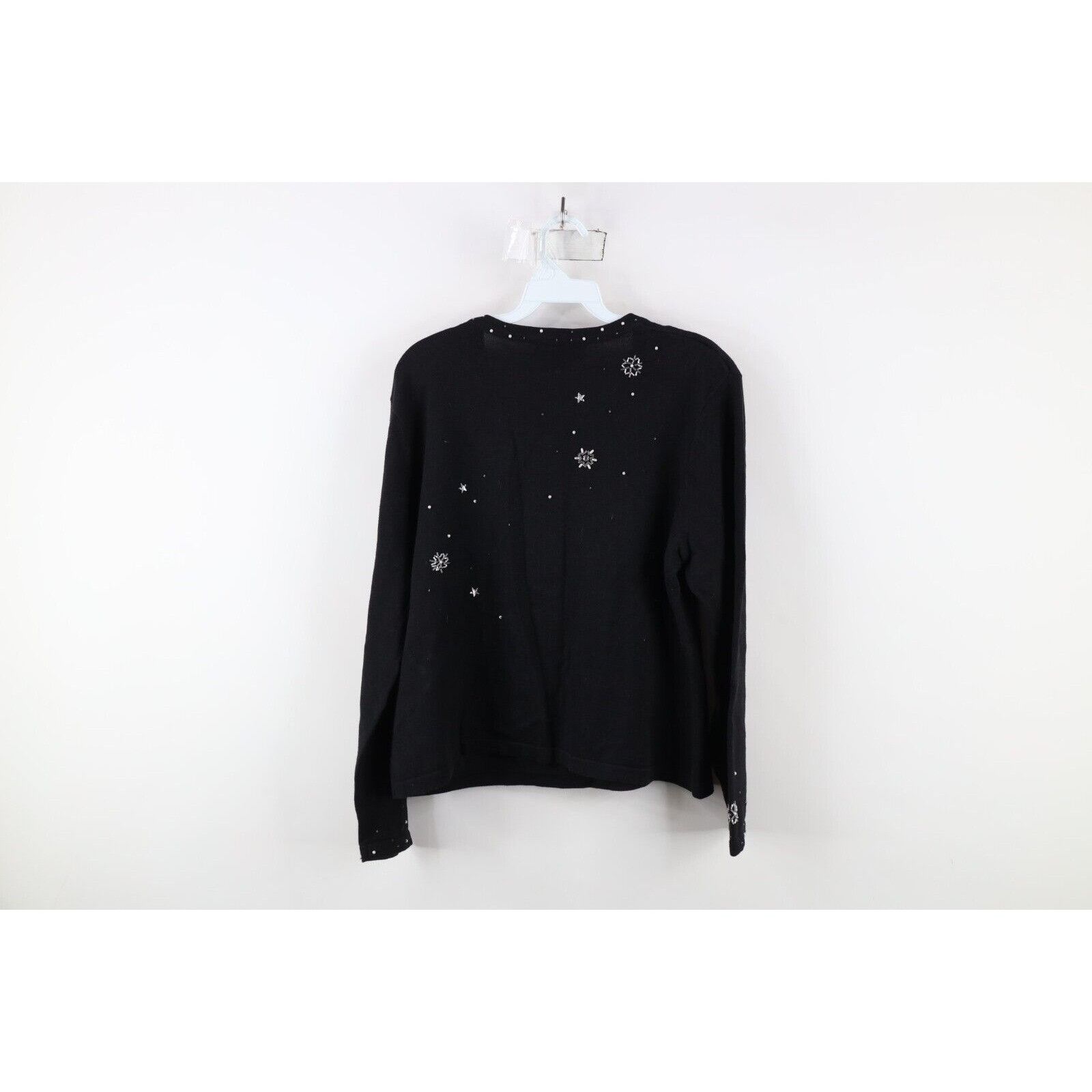 Vintage Vintage 90s Streetwear Christmas Santa Claus Moon Sweater Size L / US 10 / IT 46 - 18 Thumbnail