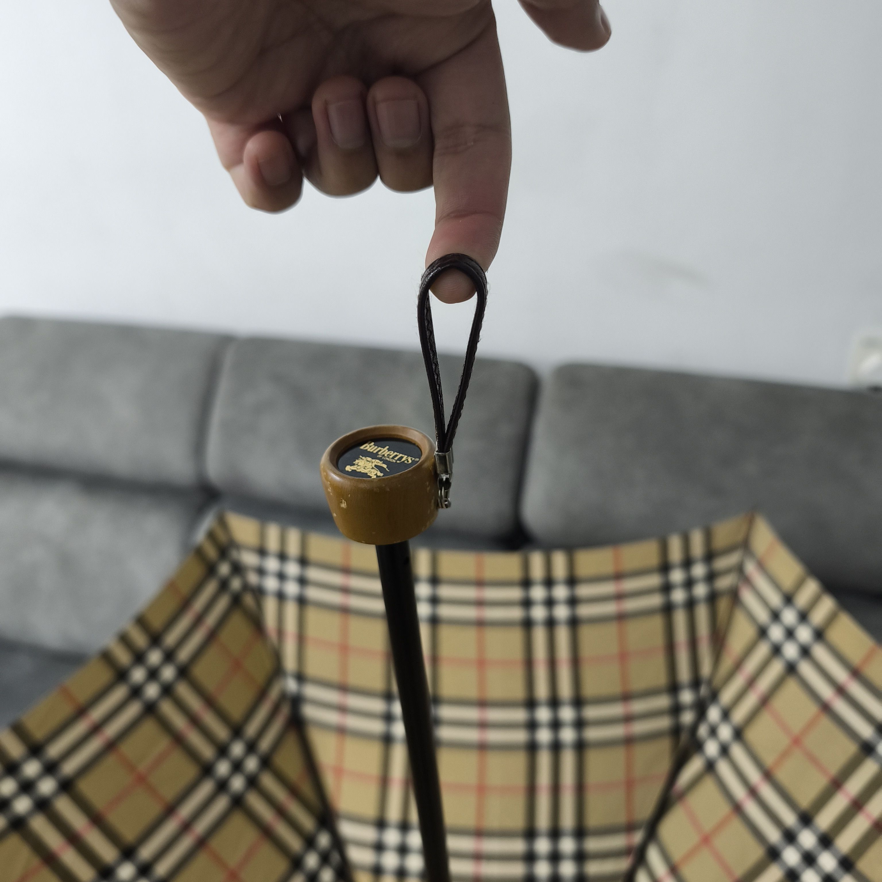 Burberry × Vintage Vintage Burberrys Check Folding Umbrella – Made in Japan Size ONE SIZE - 7 Thumbnail