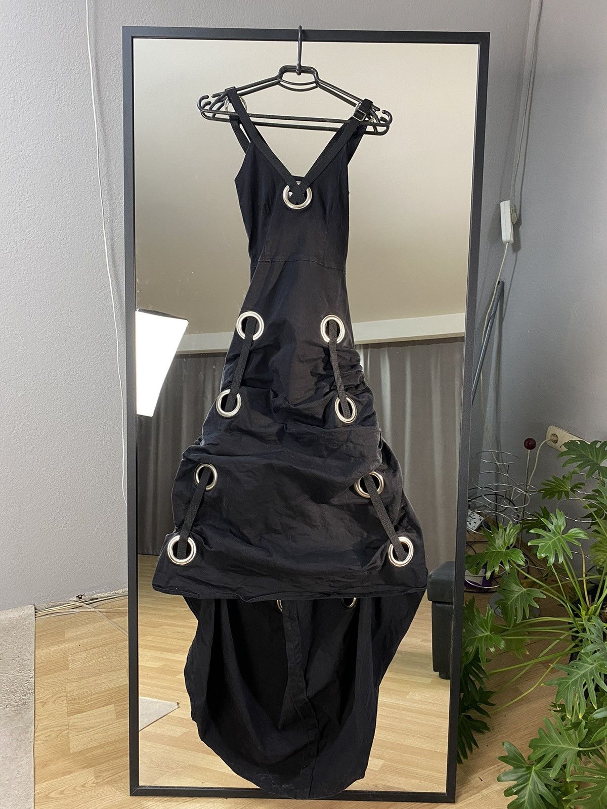 Other Dress Avant Garde vintage Y2K rare black J.P.G Size XS / US 0-2 / IT 36-38 - 2 Thumbnail