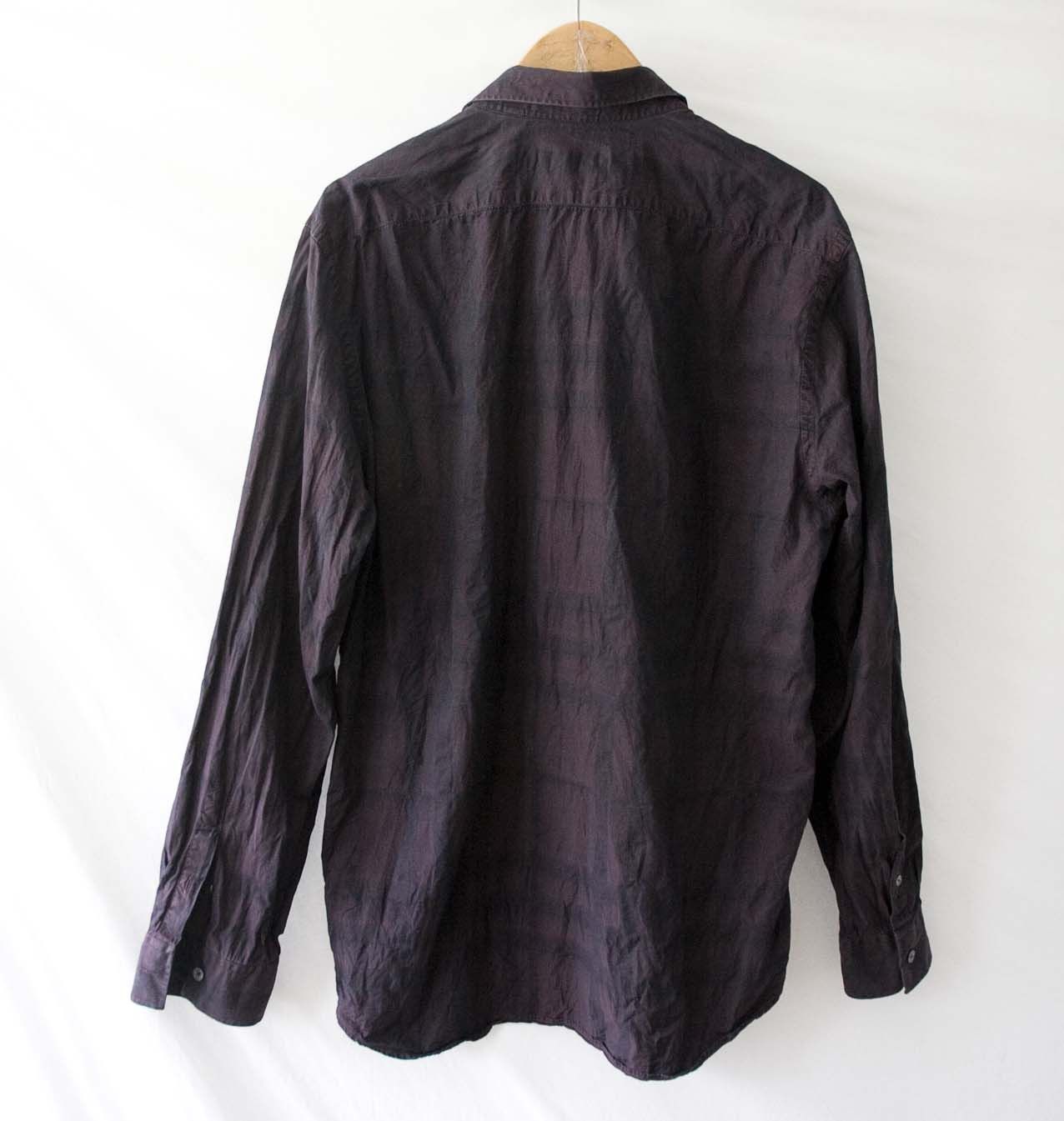 Burberry Burberry Shirt Nova Check Size L Dark Purple Size US L / EU 52-54 / 3 - 8 Thumbnail