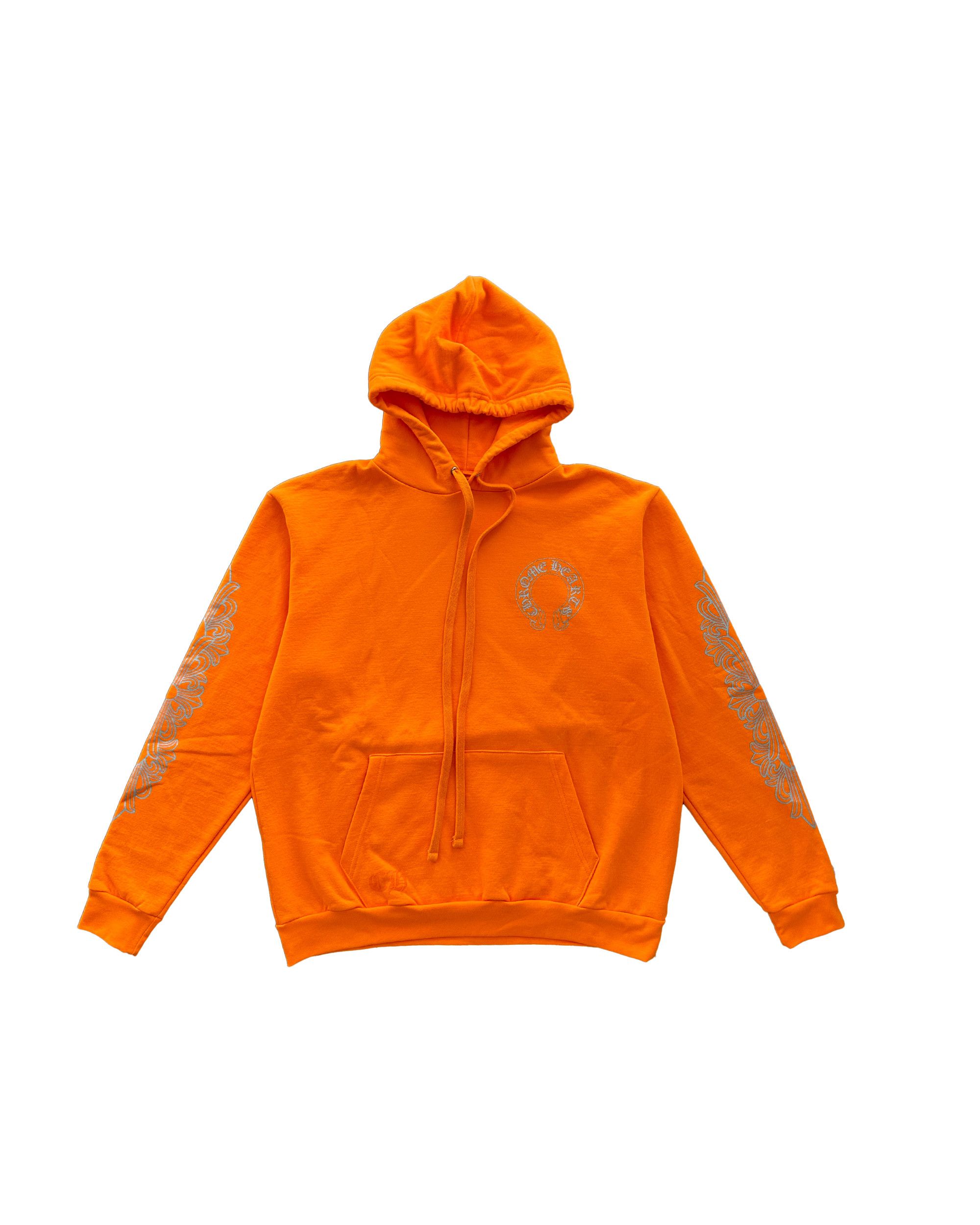 image of Chrome Hearts Orange Miami Music Week Exclusive Ultra Hoodie, Men's (Size XL)