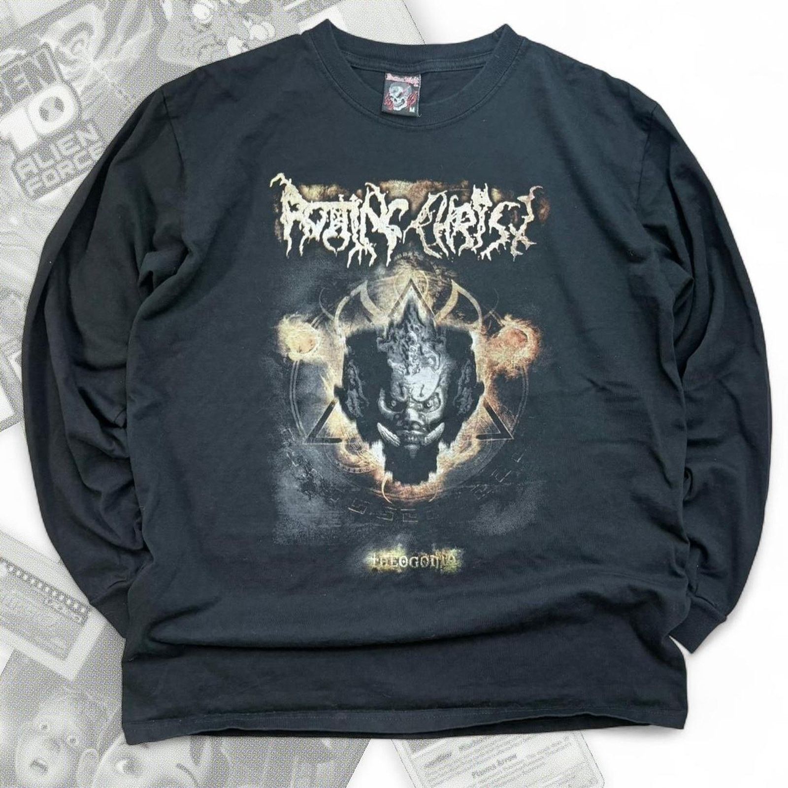Nike Black y2k rotting christ aealo Size US M / EU 48-50 / 2 - 1 Thumbnail