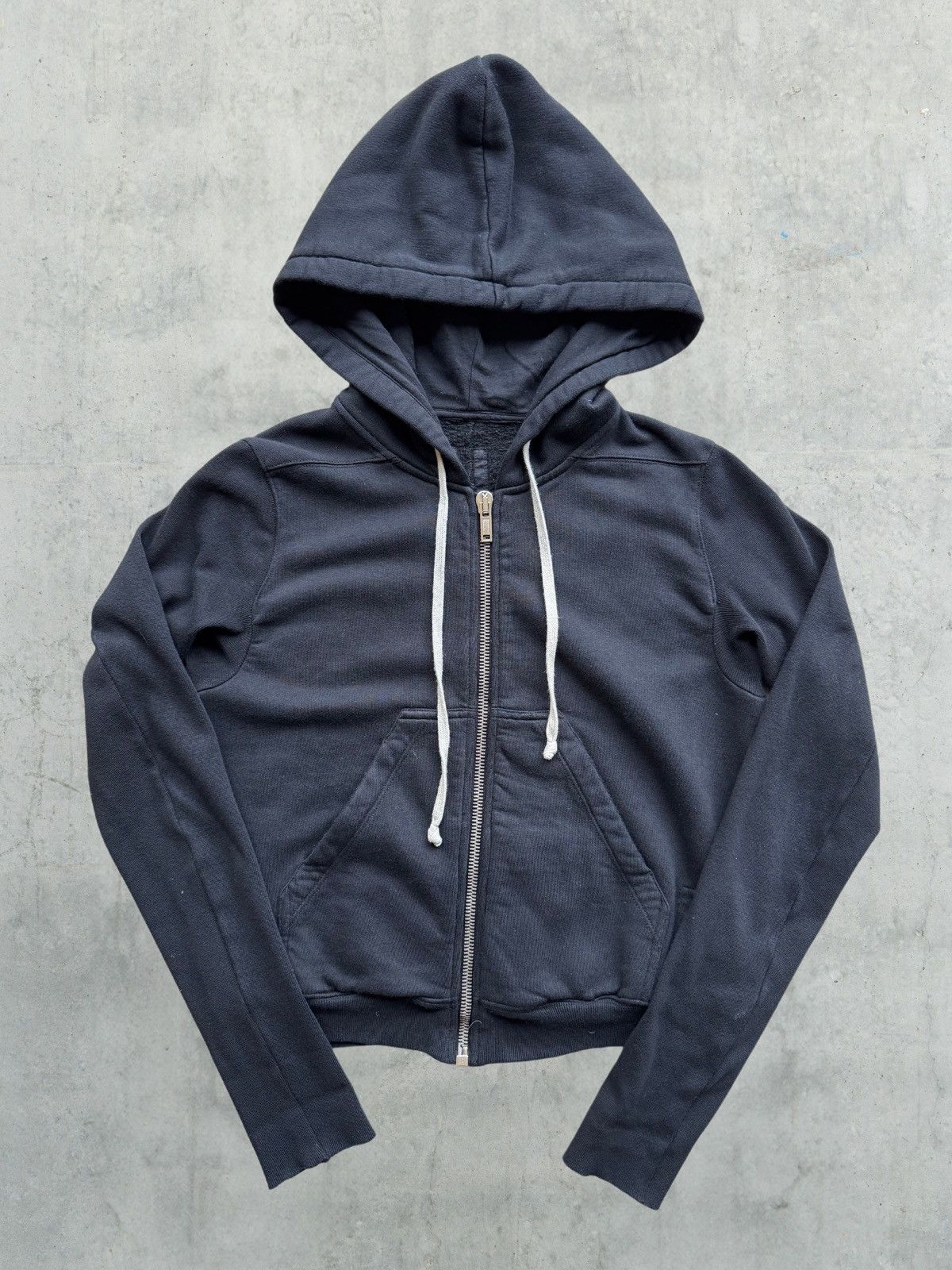 Rick Owens DRKSHDW Jason すたっ ロングZip レーザーパーカー