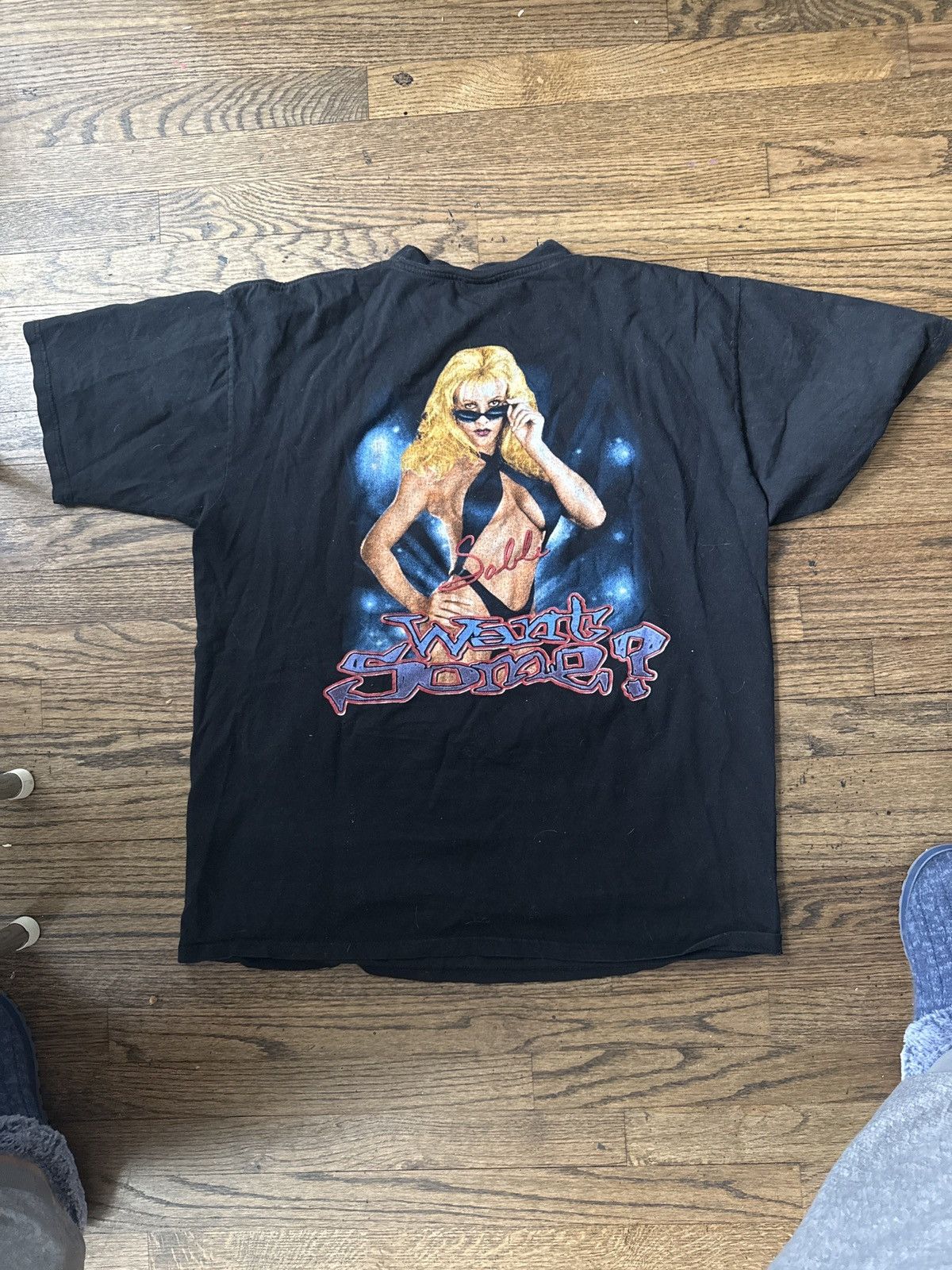 WWF Vintage WWF Sable Tee – Both Hits All Sport Size US XL / EU 56 / 4 - 2 Thumbnail
