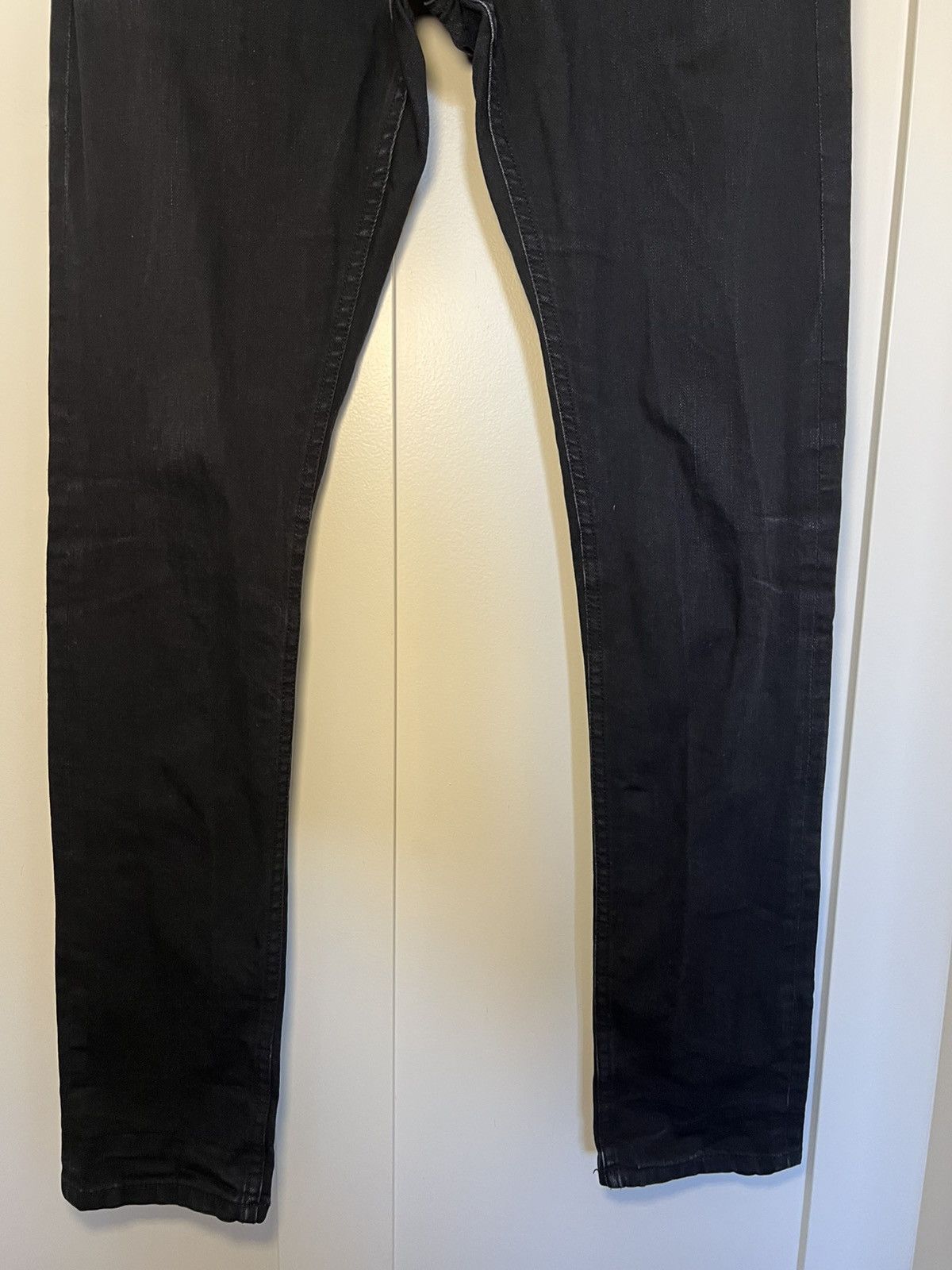 Vintage Vintage Made in New York brand slim black jeans Size US 31 - 10 Thumbnail