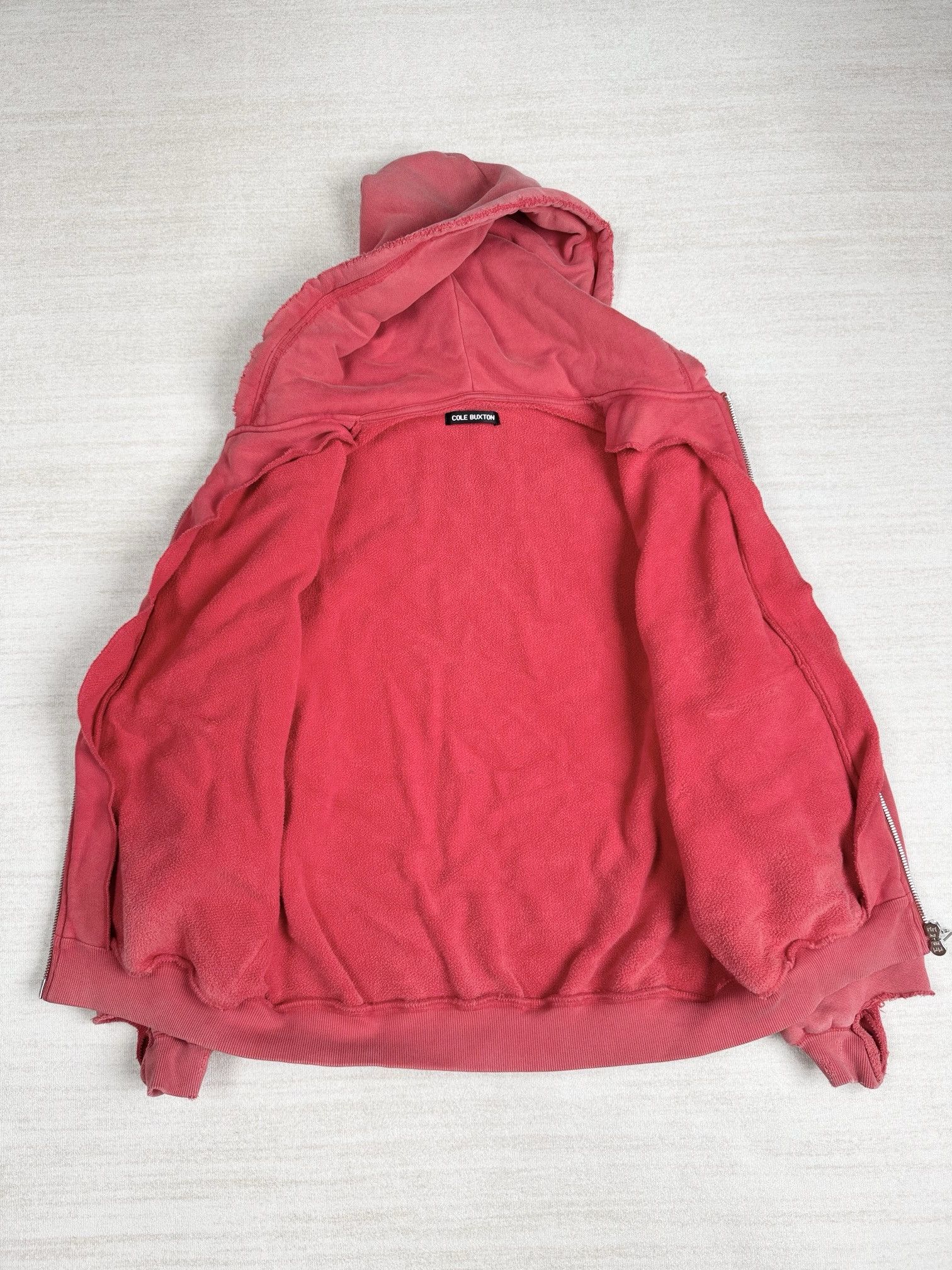 Cole Buxton SUN FADE POCKET ZIPPED HOODIE Size US L / EU 52-54 / 3 - 8 Thumbnail
