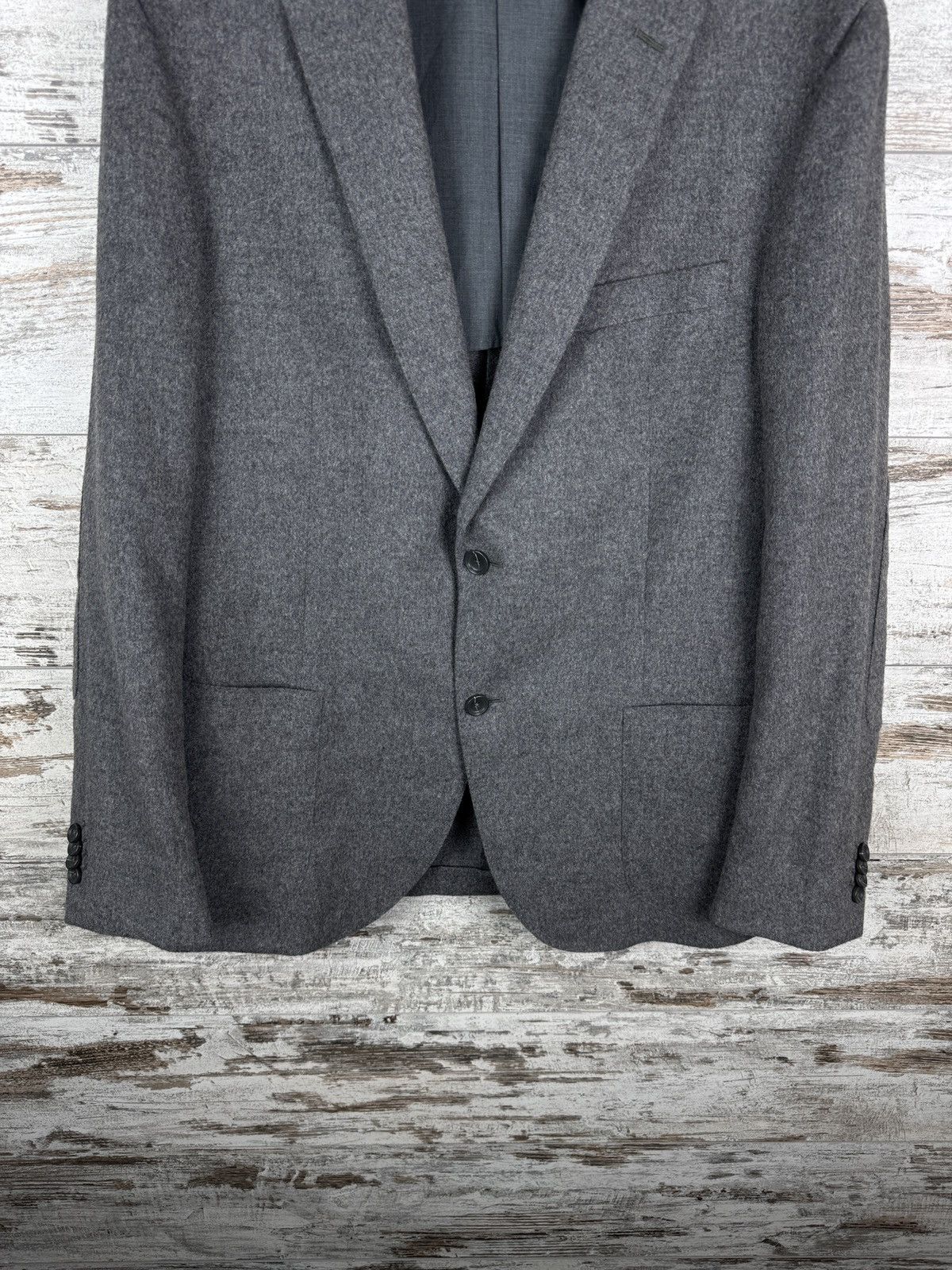 Ermenegildo Zegna × Z Zegna Mens Vintage Z Zegna blazer gray jacket luxury Ermenegildo Size US M / EU 48-50 / 2 - 4 Thumbnail