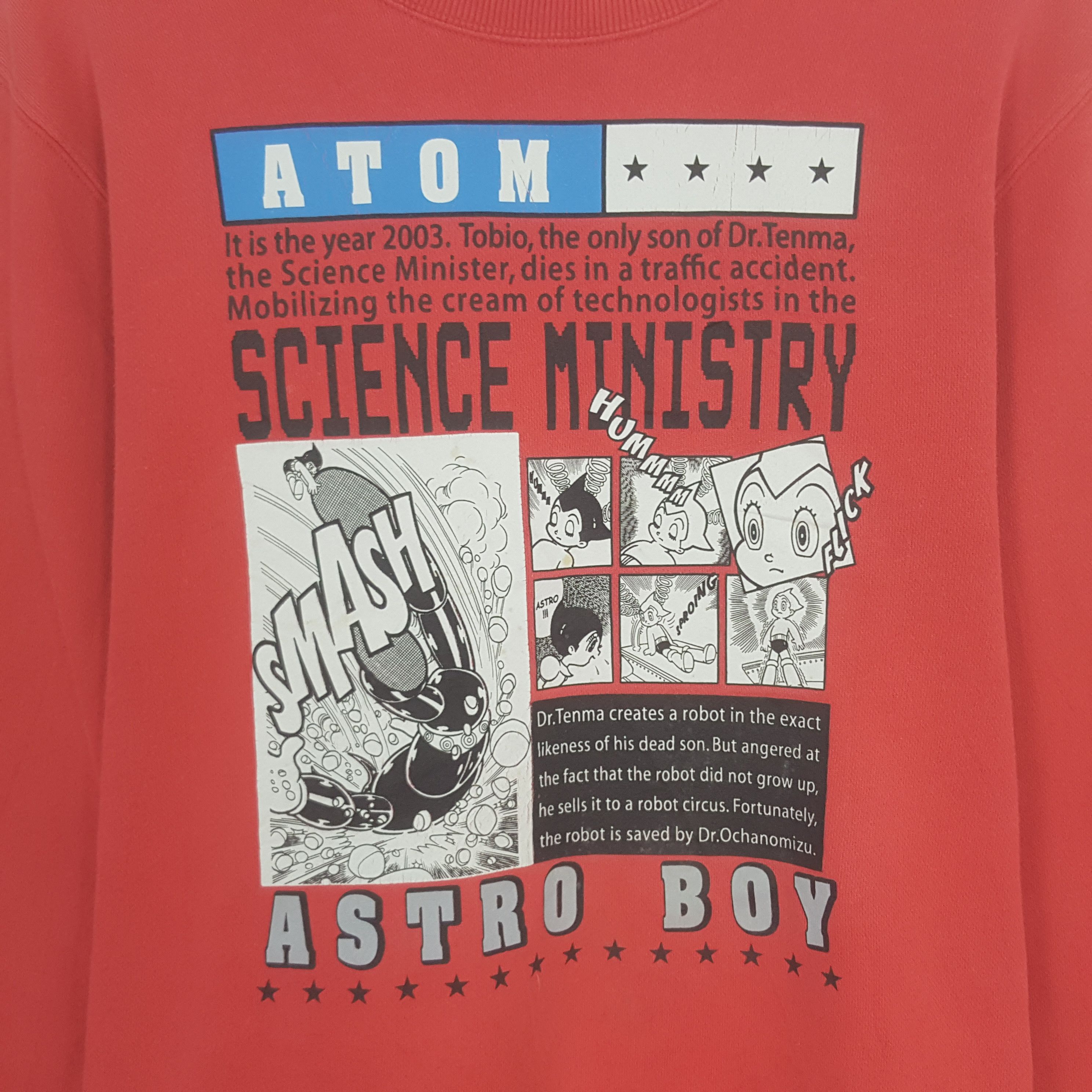 Anime Vintage Astro Boy ATOM Sweatshirt Size US M / EU 48-50 / 2 - 2 Thumbnail