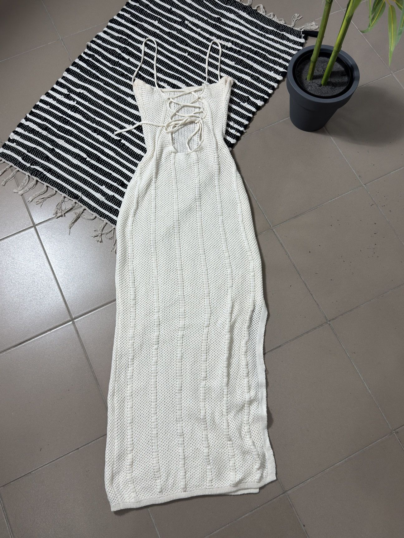 Other VINTAGE MESH KNITTED MAXI DRESS Size S / US 4 / IT 40 - 7 Thumbnail