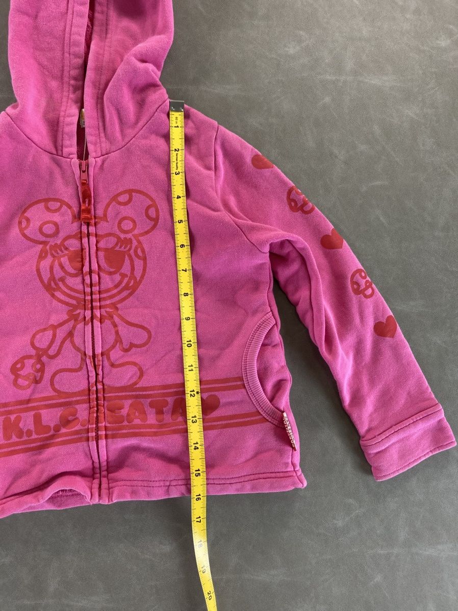 Japanese Brand K.L.C. Beata Pink Hoodie Size XXS / US 00 / IT 34 - 8 Thumbnail