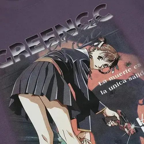 VIBE Streetwear Anime Girl Killer T-shirt Kite Size US S / EU 44-46 / 1 - 3 Thumbnail