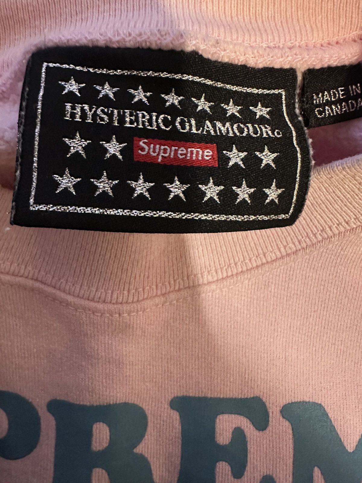 Hysteric Glamour × Supreme Supreme Hysteric Glamour Crew Size US S / EU 44-46 / 1 - 4 Thumbnail