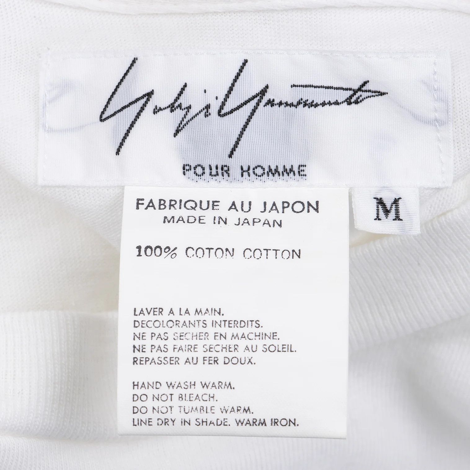 Yohji Yamamoto Yohji Yamamoto Drawing Print T-shirt White Blue Size US M / EU 48-50 / 2 - 15 Thumbnail