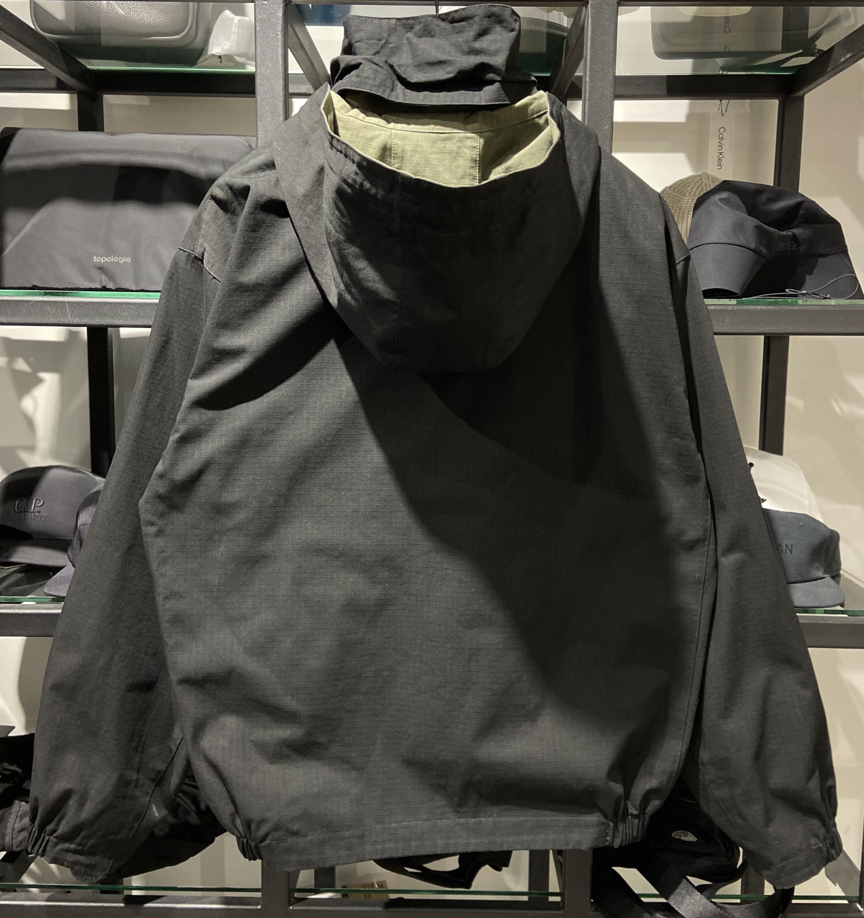 Gucci Gucci Reversible Web Stripe Hooded Jacket Olive/Black Size US M / EU 48-50 / 2 - 4 Thumbnail