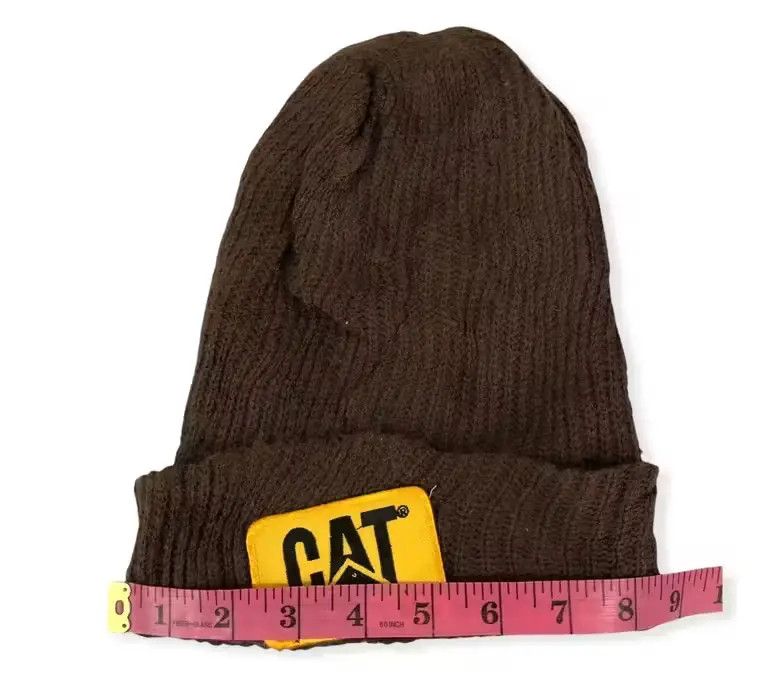 Caterpillar × Vintage Vintage Caterpillar Big Logo beanie Size ONE SIZE - 3 Thumbnail