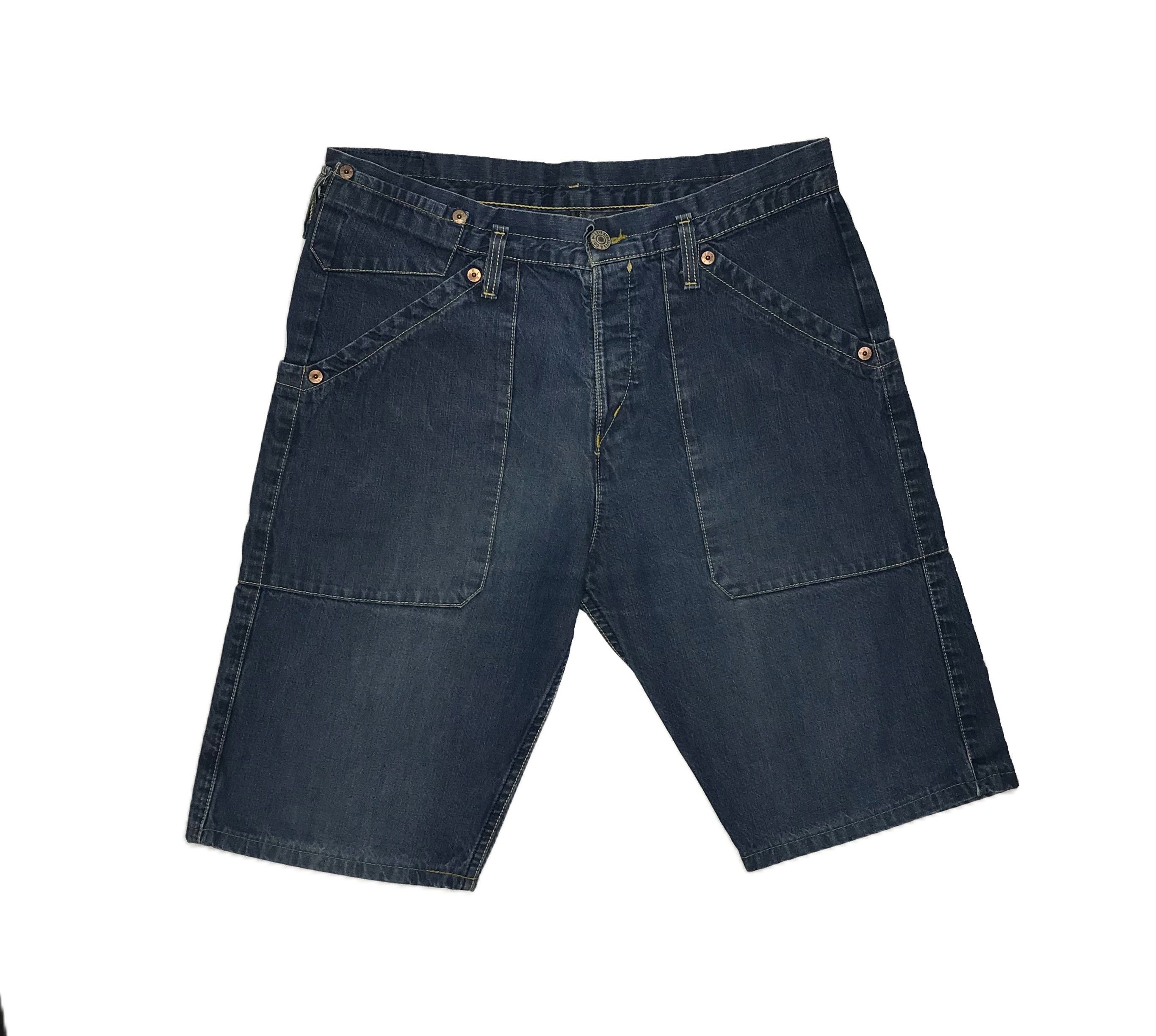 Levi's Vintage Clothing Levis Vintage Denim Shorts Baggy Mens Size W30 L34 Size US 30 / EU 46 - 1 Thumbnail