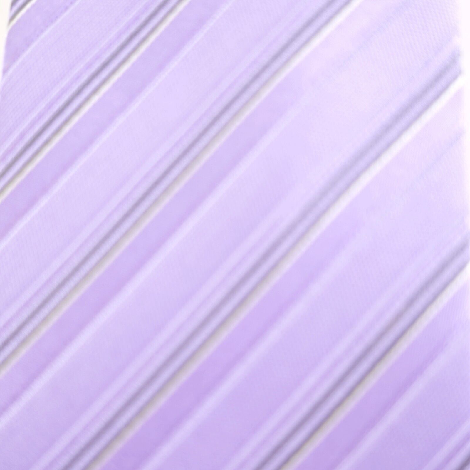 Marc Anthony Marc Anthony Purple Striped Woven Skinny Silk Tie Size ONE SIZE - 2 Thumbnail