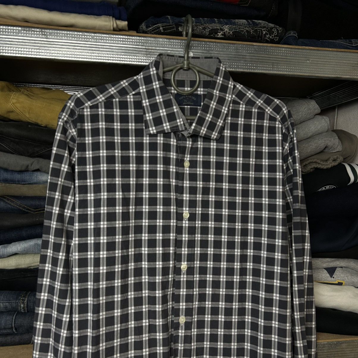 Paul & Shark Luxury Paul Shark Basic Designer button up streetwear shirt Size US L / EU 52-54 / 3 - 2 Thumbnail