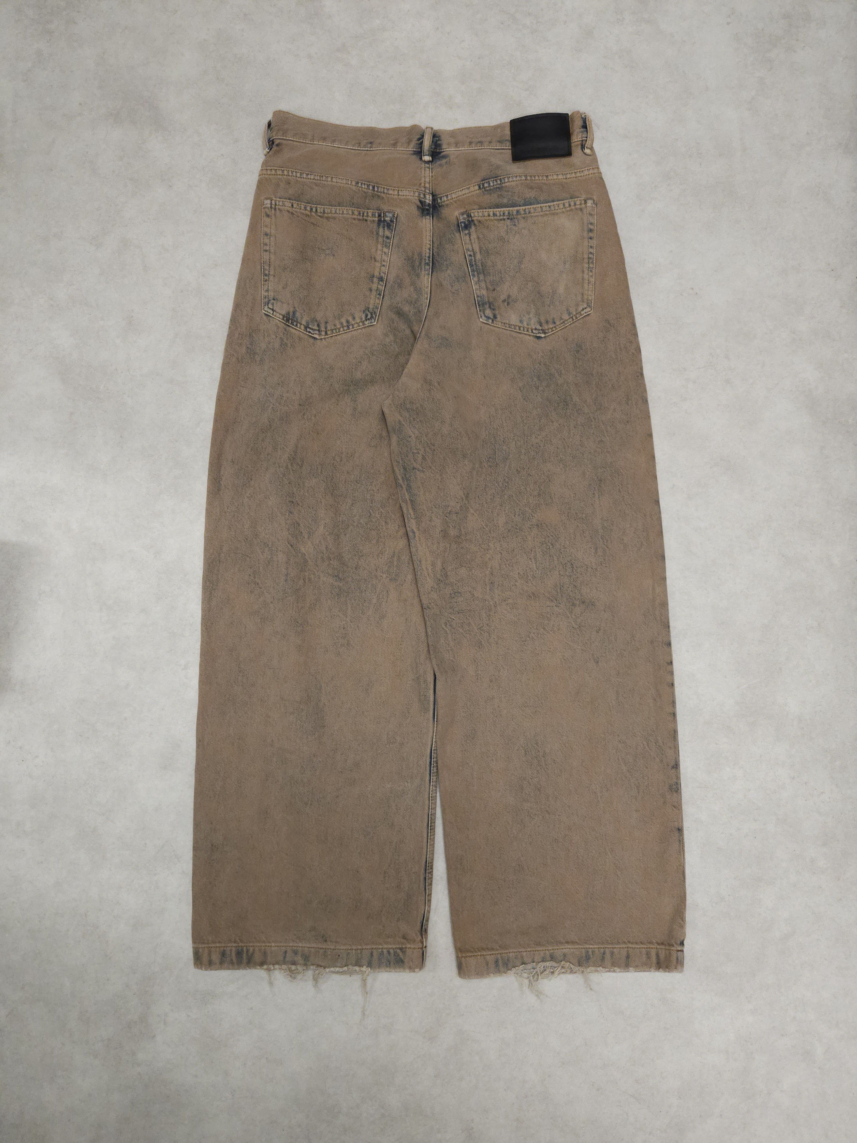 Acne Studios Acne studios 1989 drago road overdyed distressed baggy denim Size US 32 / EU 48 - 2 Thumbnail
