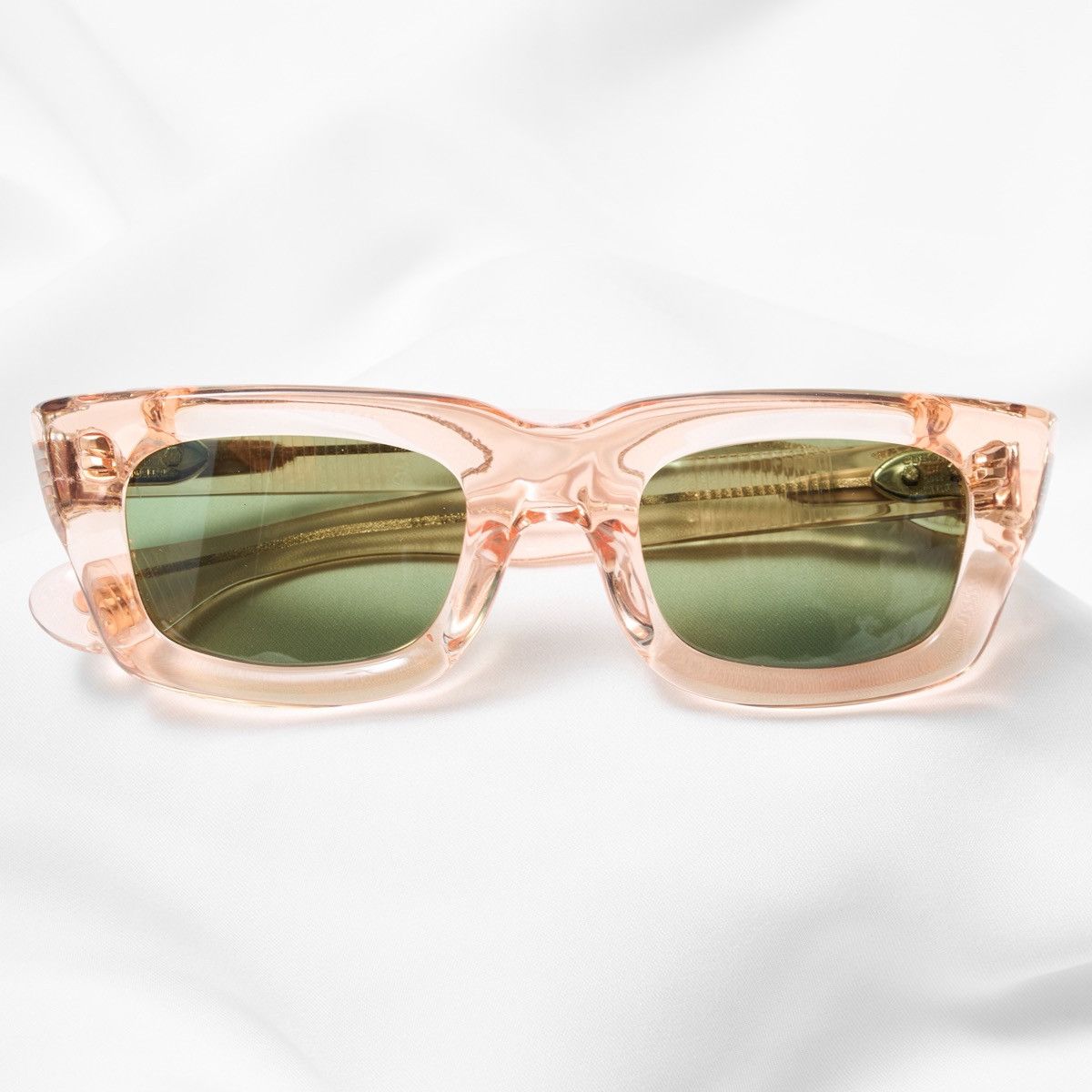 Chrome Hearts CHROME HEARTS STEEZIN PINK CRYSTAL SUNGLASSES Size ONE SIZE - 6 Thumbnail