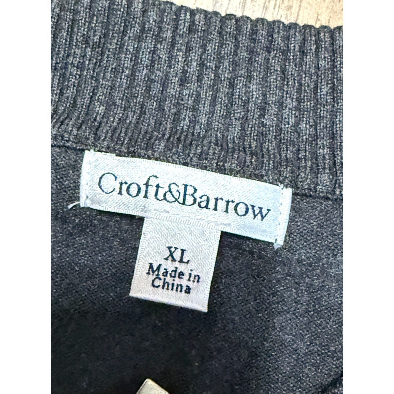 Croft & Barrow Croft & Barrow Sweater Women's Size Large Gray Long Sleeve Full Zip Size L / US 10 / IT 46 - 5 Thumbnail