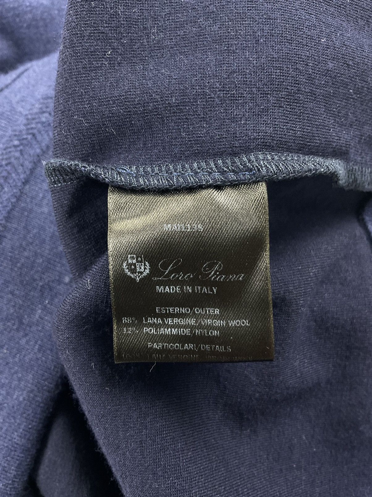Loro Piana Loro Piana Wool Sweatshirt Size US XXL / EU 58 / 5 - 10 Thumbnail