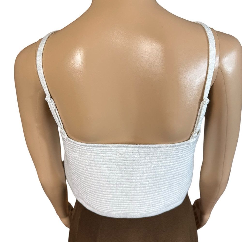 Other New Aerie Ribbed Take Charge Corset Sweater Tank Grey Top S Size XL / US 12-14 / IT 48-50 - 3 Thumbnail
