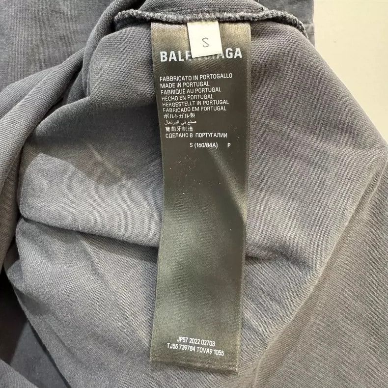 Balenciaga Balenciaga BB patch to make old retro tape short sleeves w Size US S / EU 44-46 / 1 - 5 Thumbnail