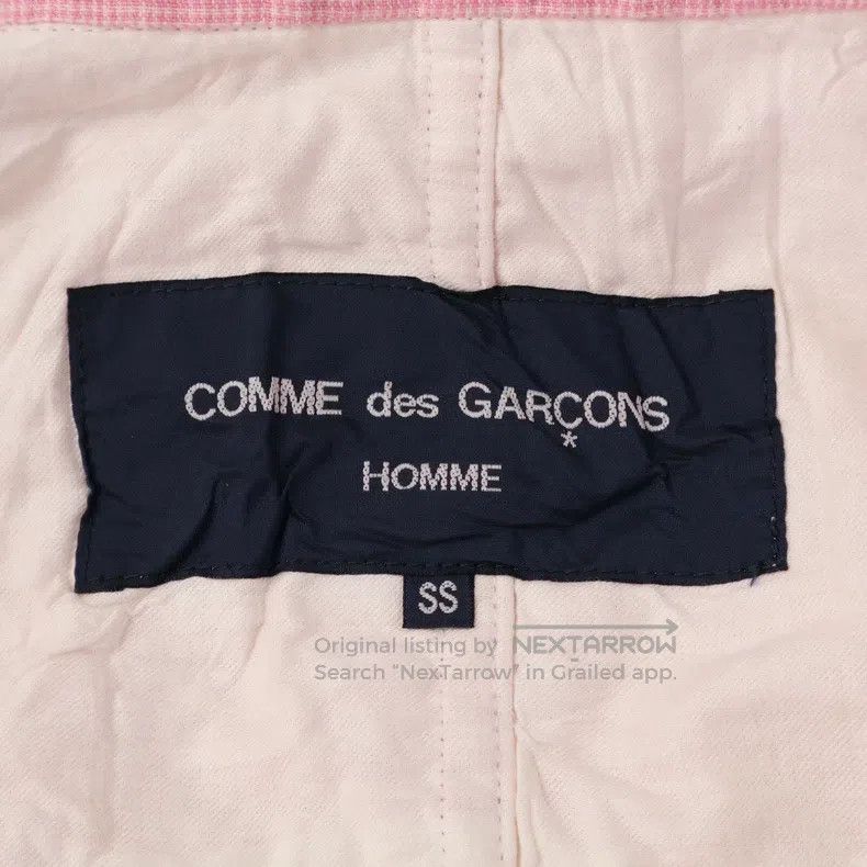 Comme des Garcons Comme Des Garcons Pink Double-Breasted Jacket Size US XS / EU 42 / 0 - 8 Thumbnail