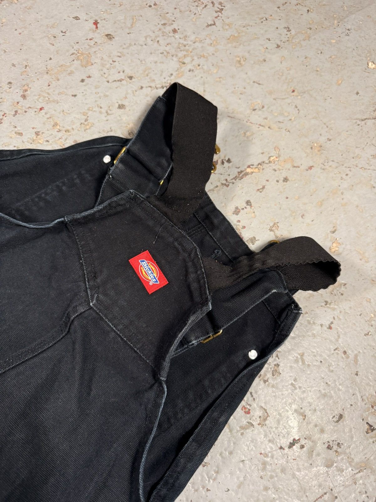 Dickies Vintage Dickies Black Denim Painter Overalls Size US 34 / EU 50 - 6 Thumbnail