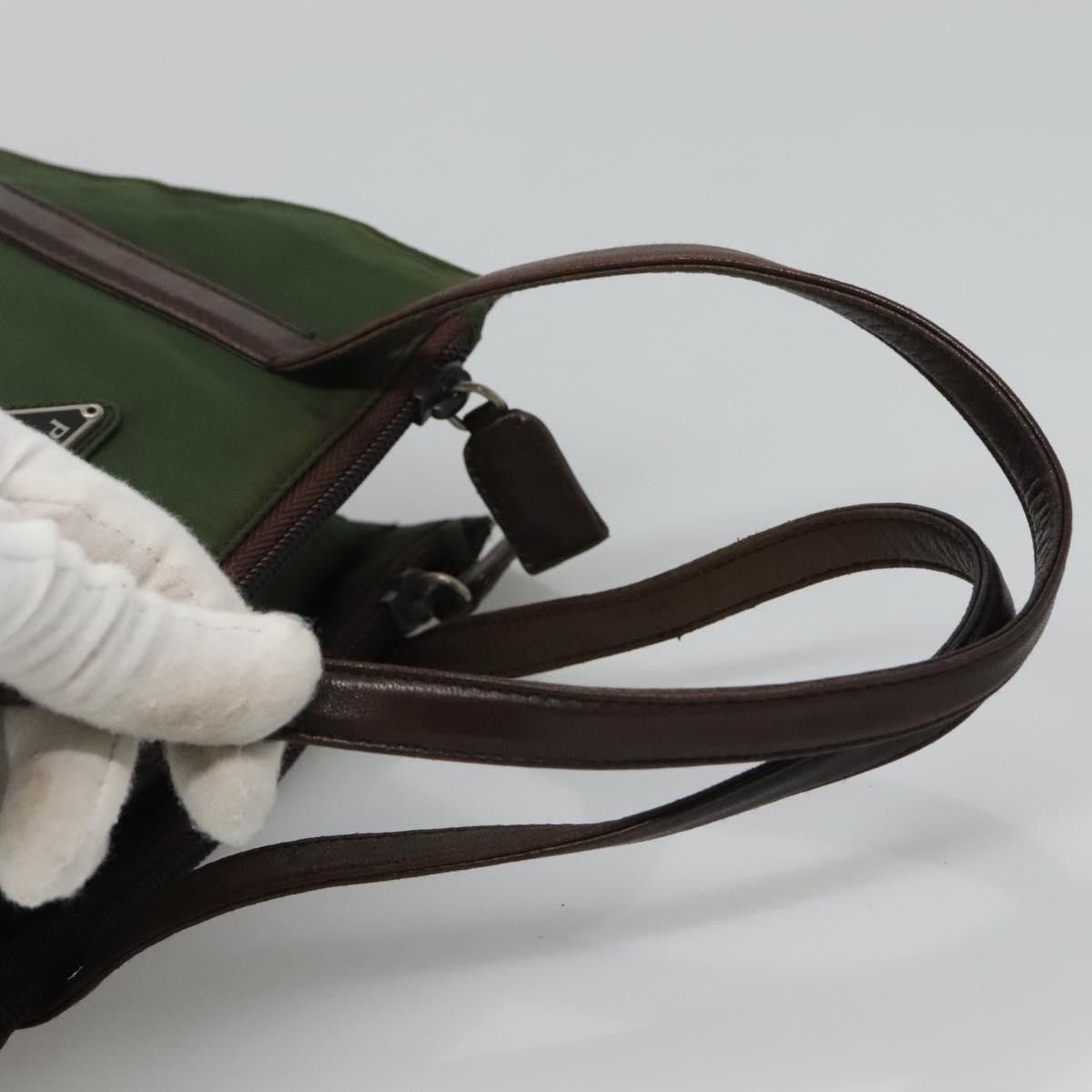 Prada PRADA Hand Bag Nylon Khaki Size ONE SIZE - 7 Thumbnail