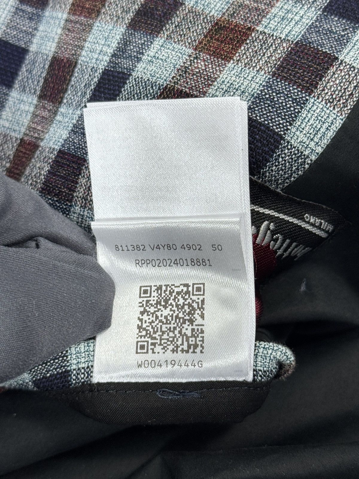 Bottega Veneta CHECKED FULL ZIP JACKET Size US L / EU 52-54 / 3 - 11 Thumbnail