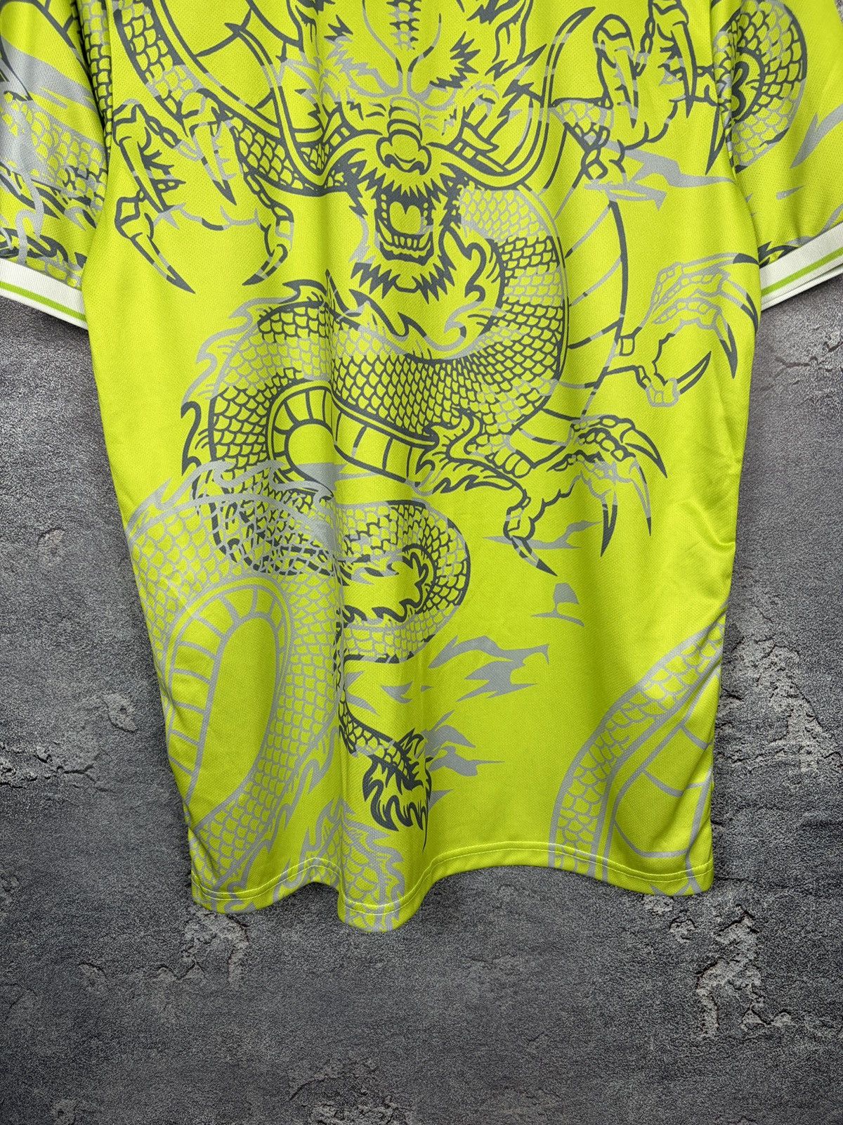 Adidas Custom!! Adidas Real Madrid All Over Dragon Print Jersey Tee Size US L / EU 52-54 / 3 - 14 Thumbnail